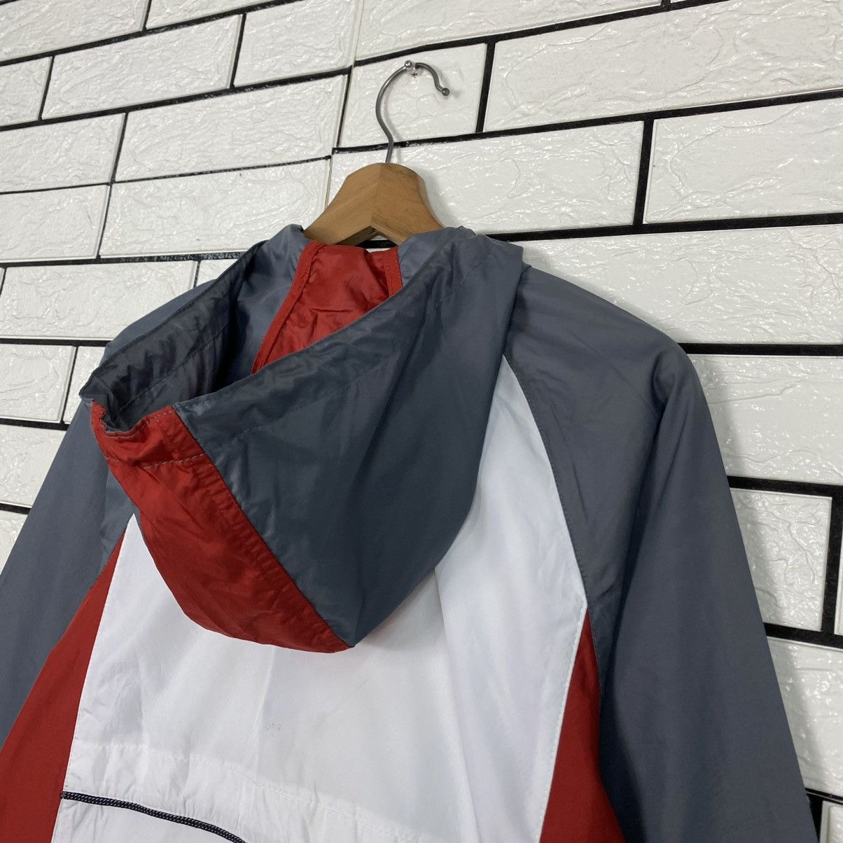 Nike 🔥VINTAGE ANORAK JACKET NIKE BIG SWOOSH Size M / US 6-8 / IT 42-44 - 11 Thumbnail