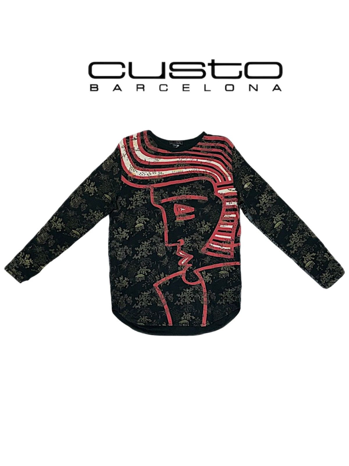 Custo Barcelona × Designer × Vintage Vintage Custo Barcelona Elvis x Dorchester Blue Tower Tee Size M / US 6-8 / IT 42-44 - 3 Thumbnail