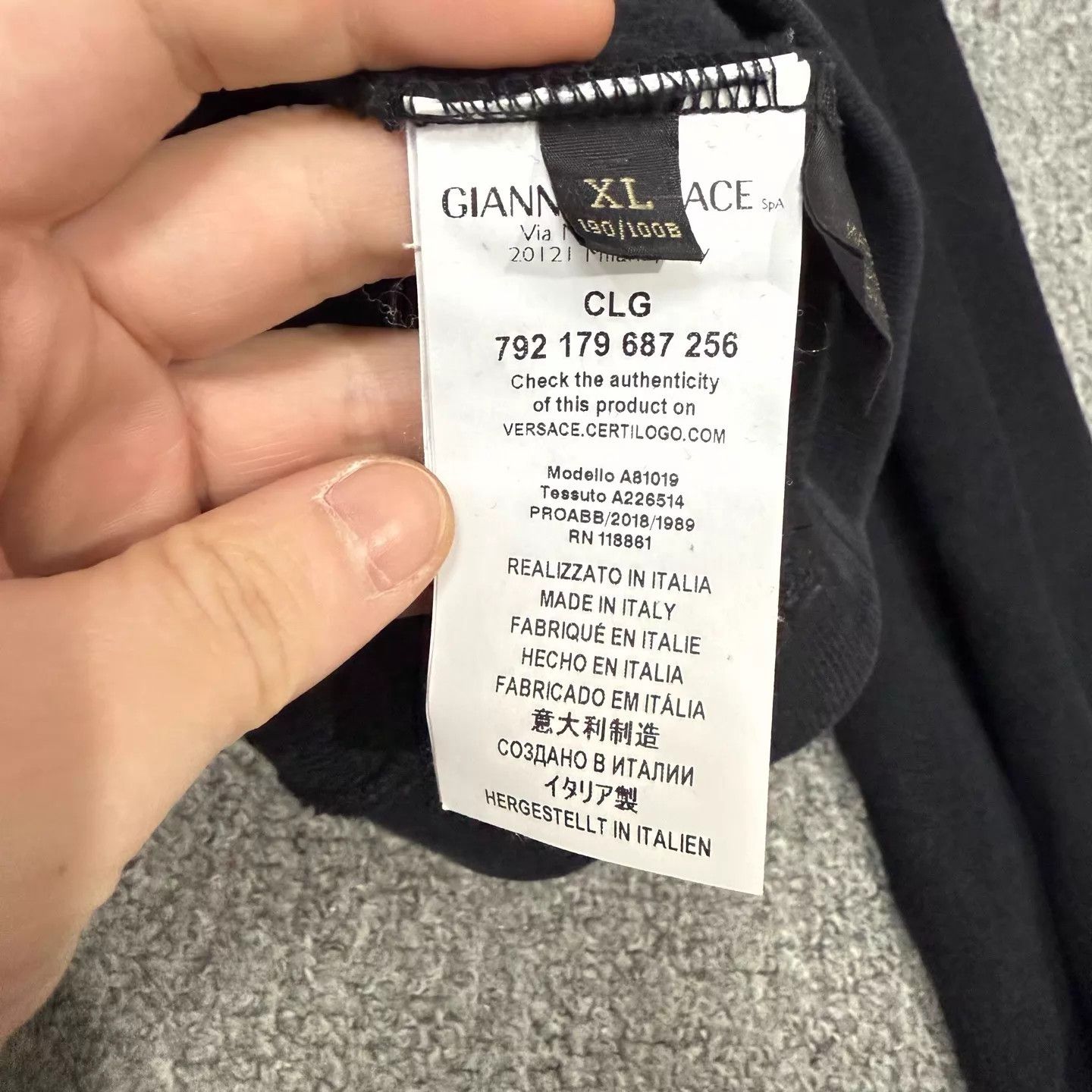 Versace Versace Black Medusa Hoodie XL 95 New Size XL / US 12-14 / IT 48-50 - 4 Thumbnail