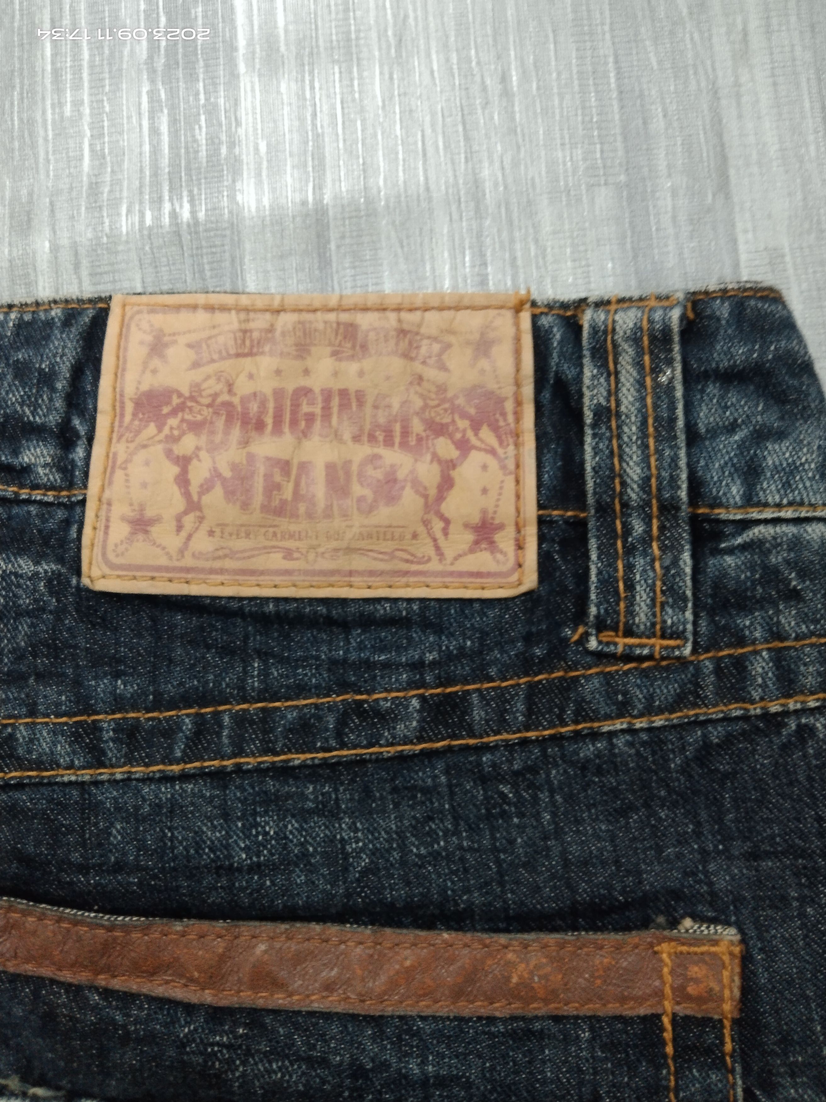 Japanese Brand FLARE SICK SPLATTER ORIGINAL JEANS DENIM PANTS Size US 31 - 8 Thumbnail