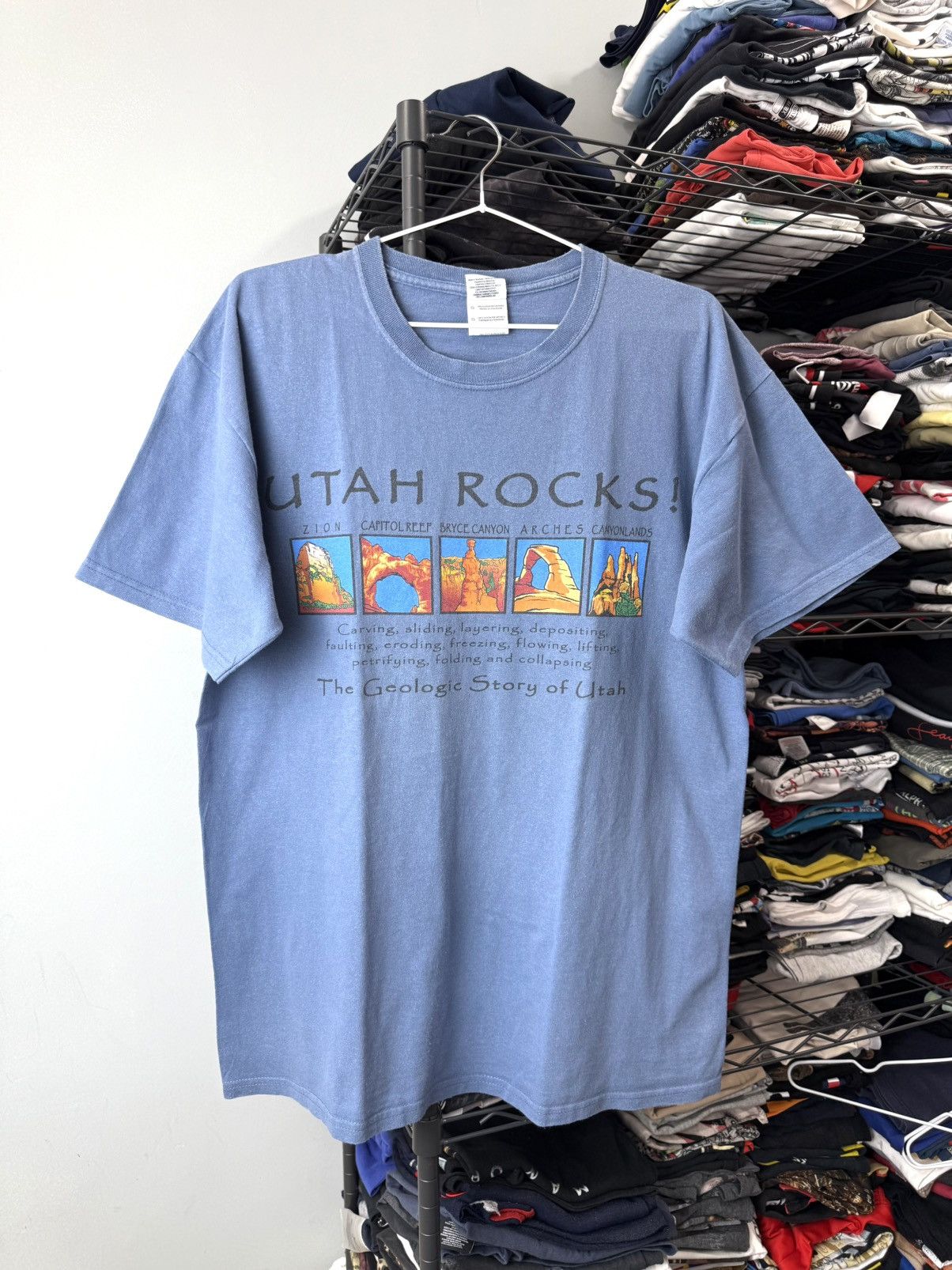 Other Vintage 2000’s Utan Rocks Art T Shirt Movie Hype Size US L / EU 52-54 / 3 - 1 Thumbnail