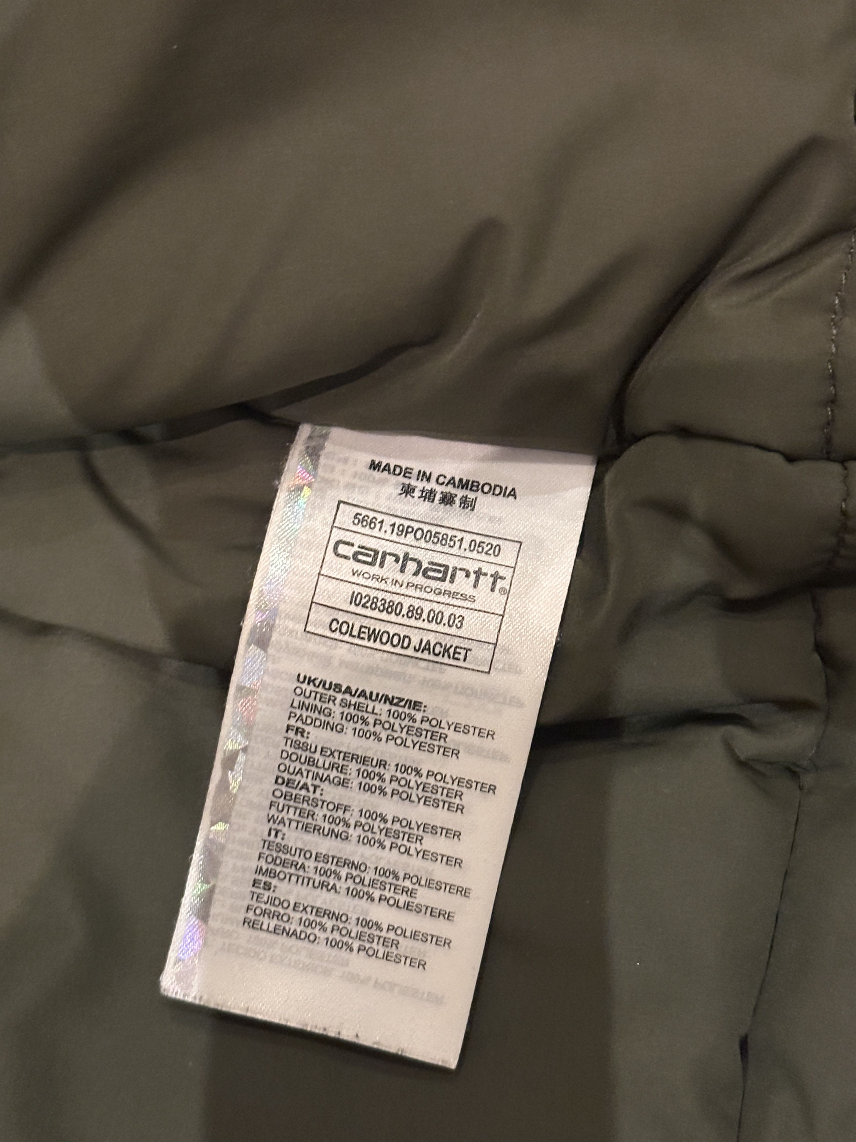 Carhartt Wip Carhartt WIP Elmwood Jacket Utility Size US S / EU 44-46 / 1 - 4 Thumbnail
