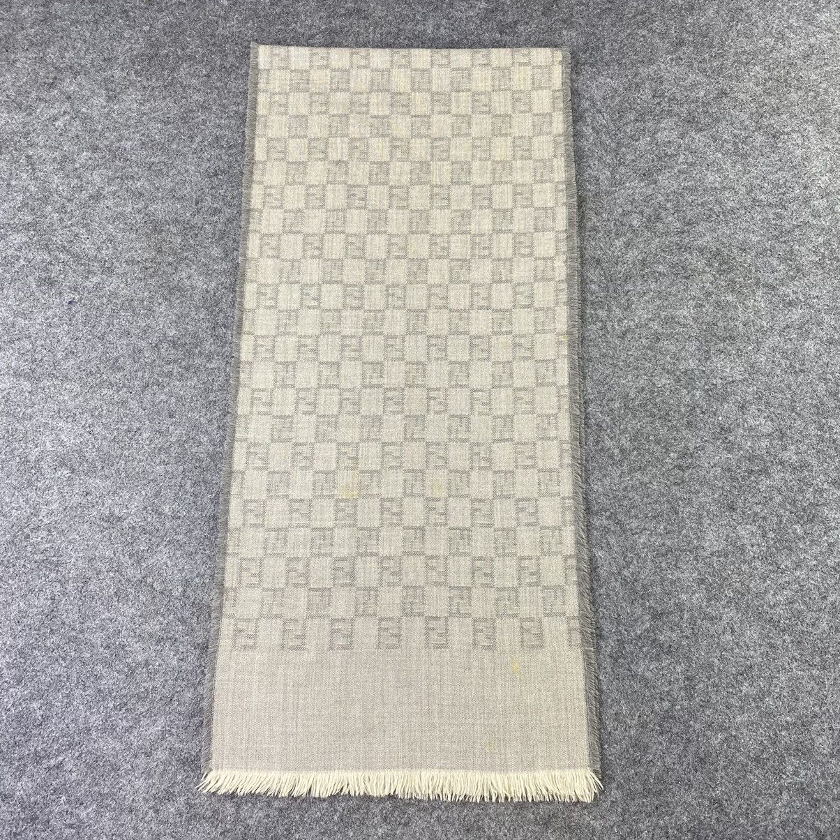Fendi × Vintage Fendi Scarf / Muffler / Neckwear - T1441 Size ONE SIZE - 3 Thumbnail