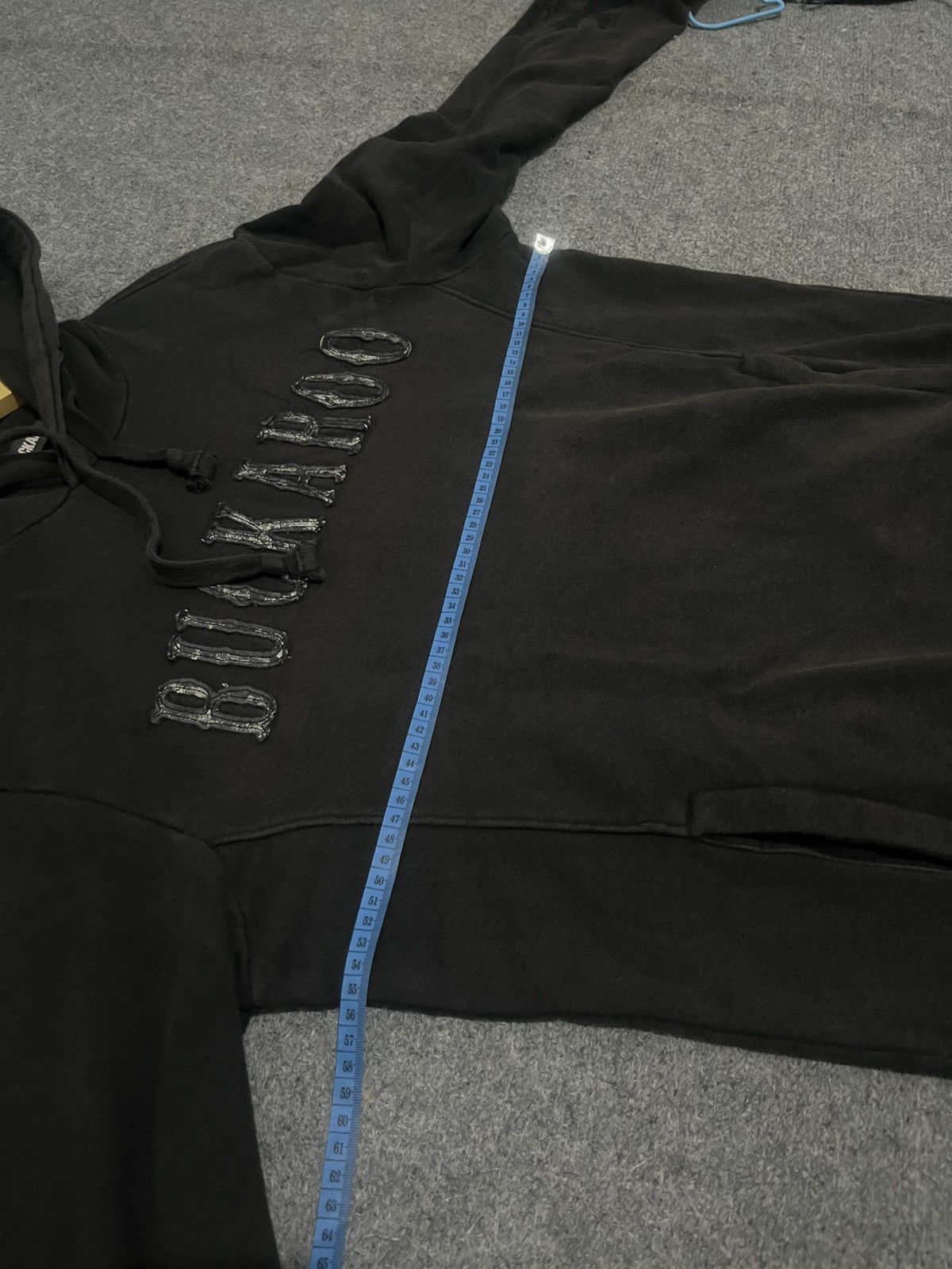 Beauty Beast Hoodie BUCKAROO Washed Black Gothic Cross Edition ( Size US XL / EU 56 / 4 - 14 Thumbnail