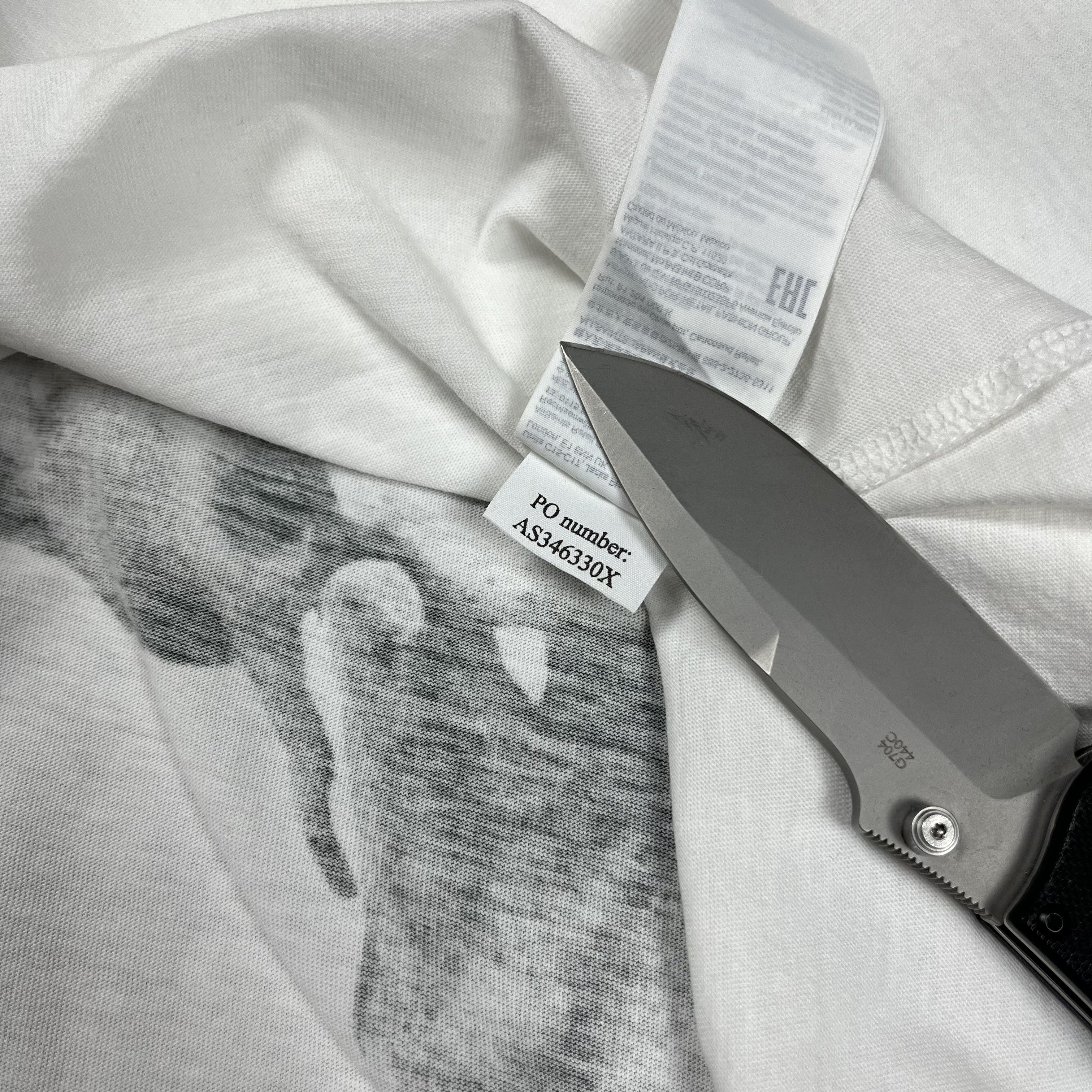 Allsaints AllSaints Forsaken Skull Art Big Logo Oversize Fit T Shirt Size US XS / EU 42 / 0 - 15 Thumbnail