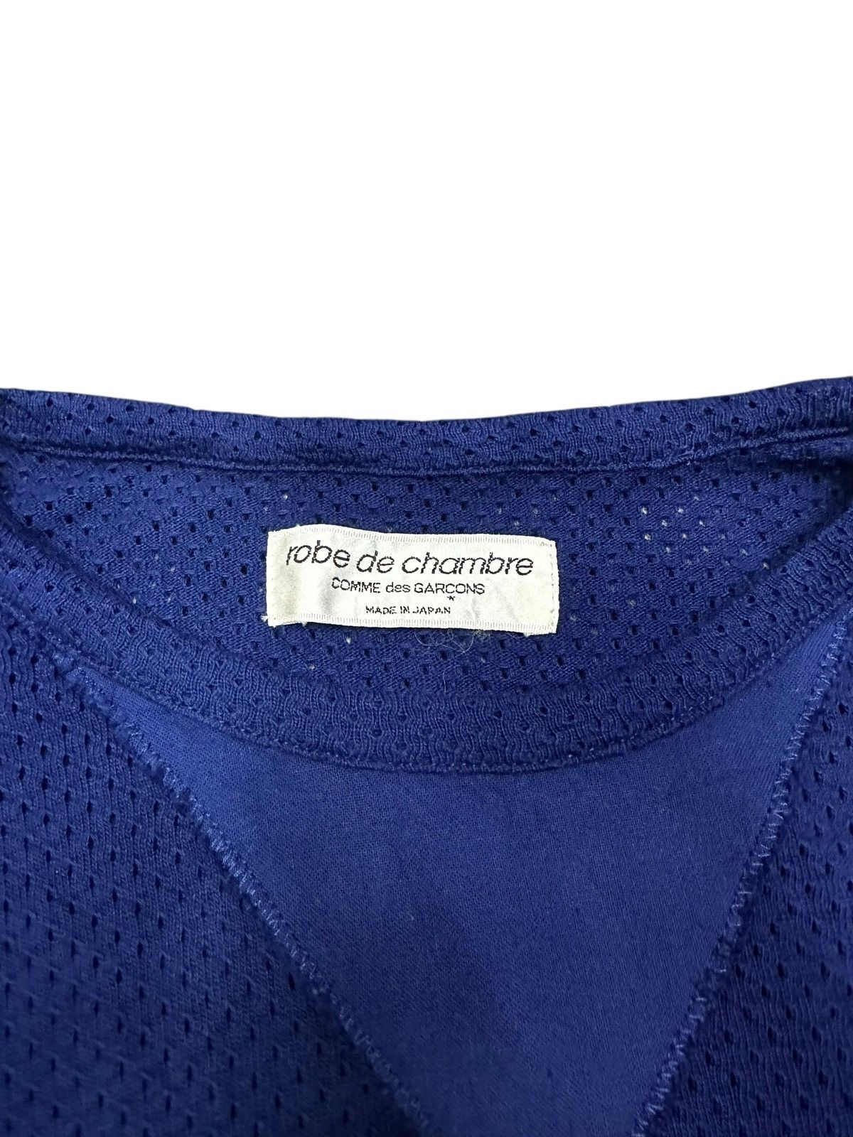 Comme des Garcons Vintage 90s Robe De Chambre Comme Des Garcons Mesh Longsleev Size US S / EU 44-46 / 1 - 3 Thumbnail
