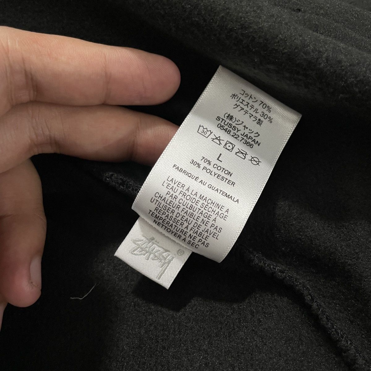 Stussy STUSSY ZIP HOODIE " DOLLIE " Size US L / EU 52-54 / 3 - 8 Thumbnail