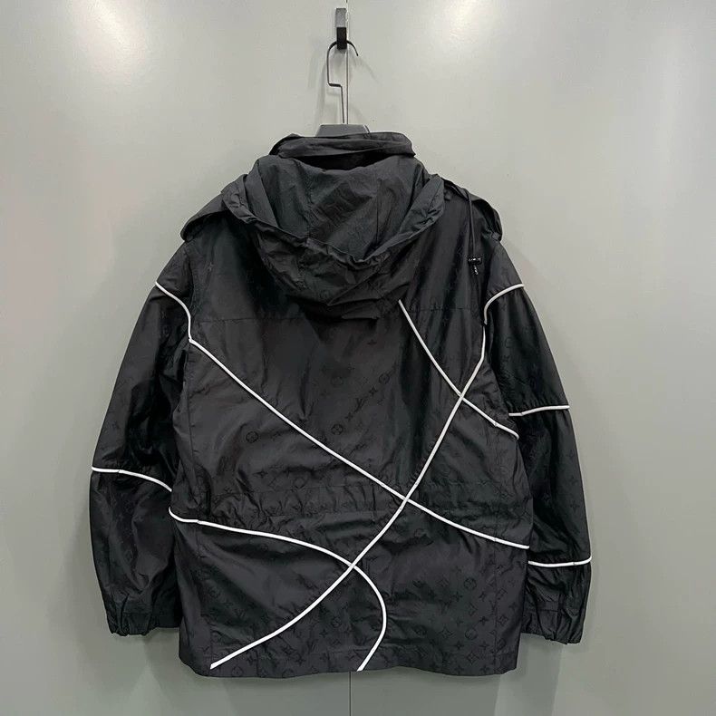 Louis Vuitton LOUIS VUITTON Stormtrooper jacket with dark stripes and ful Size US M / EU 48-50 / 2 - 2 Thumbnail