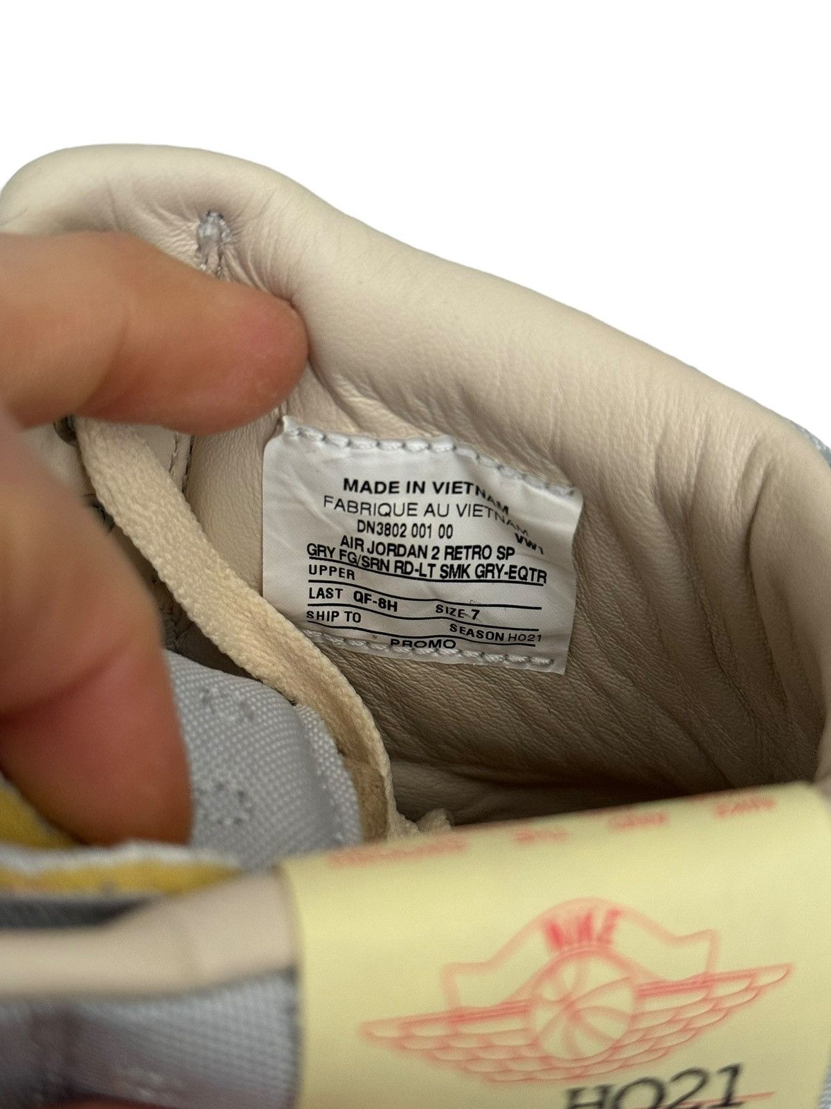 Jordan Brand × Union LA SAMPLE PROMO PAIR Jordan 2 Retro Grey Size US 7 / EU 40 - 3 Thumbnail
