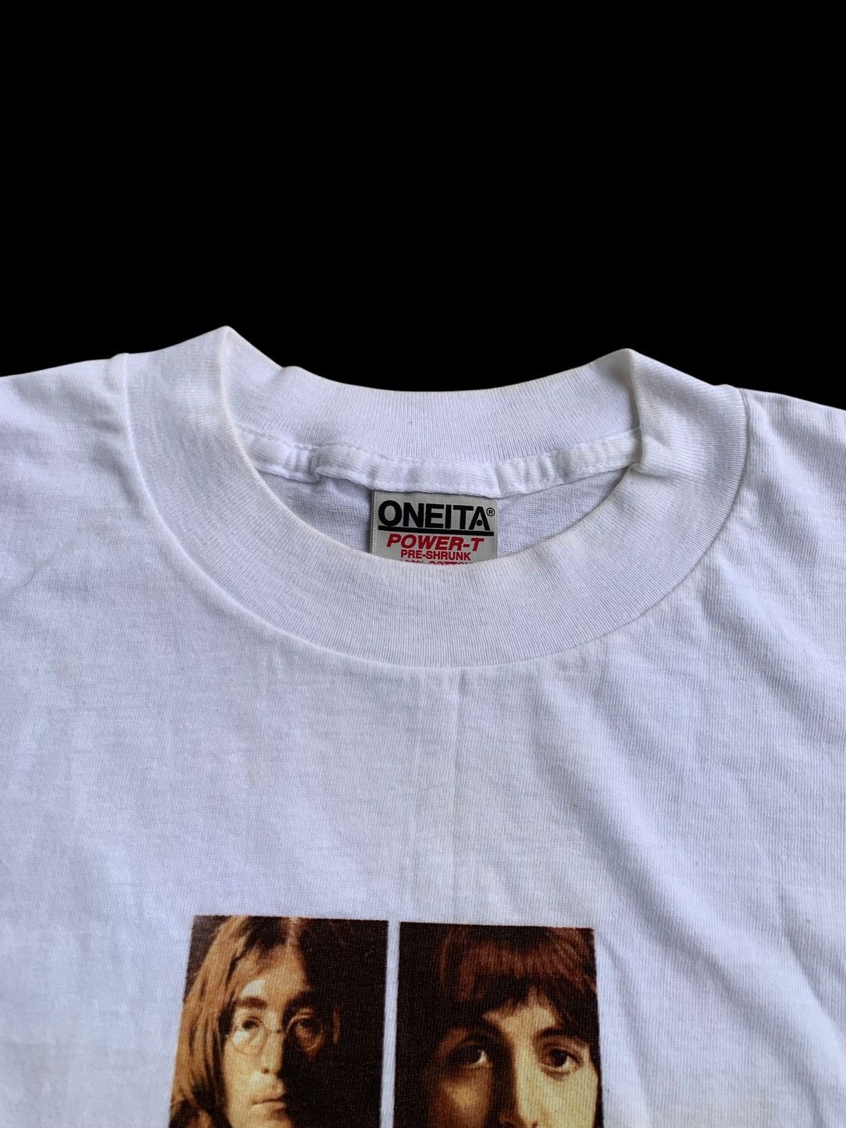 Band Tees × Japanese Brand × Vintage Vintage 90s The Beatles White Album T-shirt Size US L / EU 52-54 / 3 - 5 Thumbnail