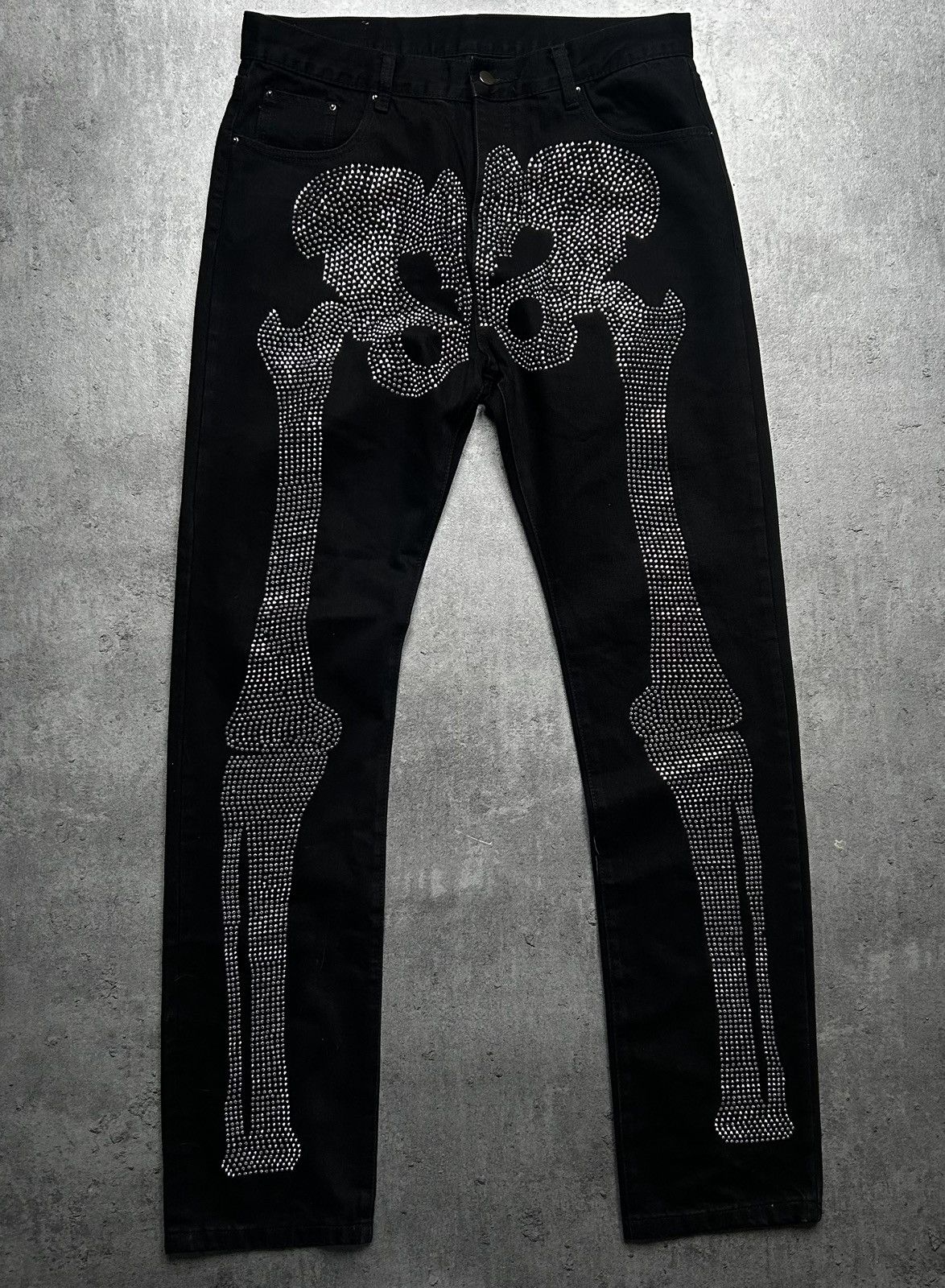 MNML Mnml Skull Pants Size US 36 / EU 52 - 2 Thumbnail