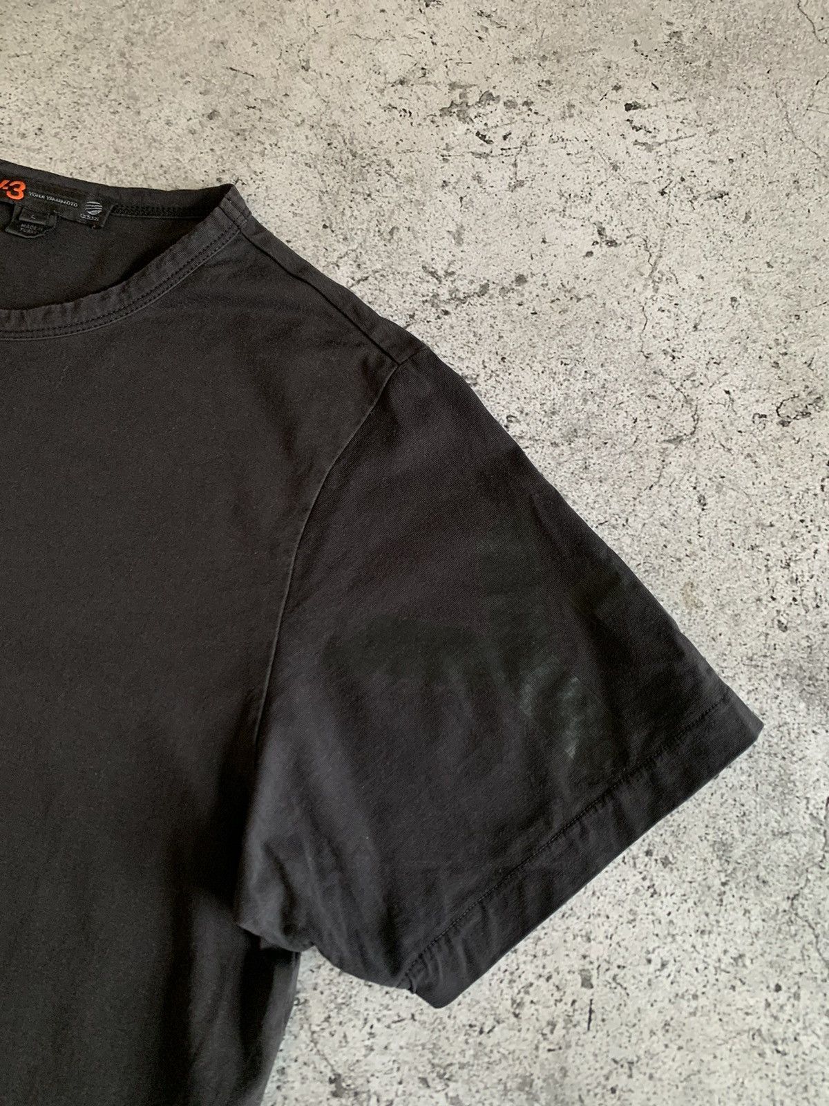Adidas Y-3 Adidas Yohji Yamamoto Y3 Classic Logo T-shirt Size US L / EU 52-54 / 3 - 4 Thumbnail