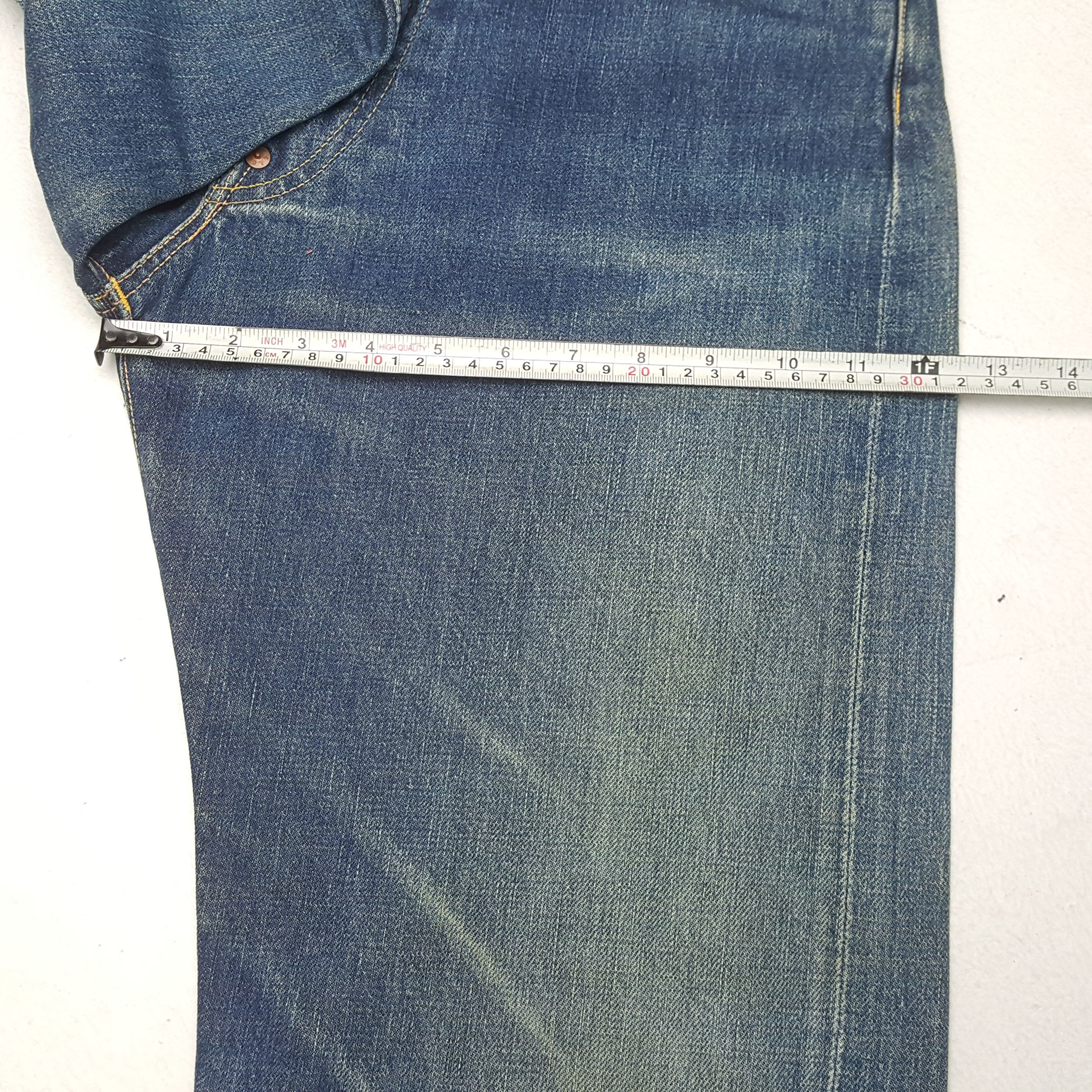 Evisu × Japanese Brand × Vintage Vintage EVIS Japanese Brand Daicock Custom Style Jeans Size US 28 / EU 44 - 9 Thumbnail