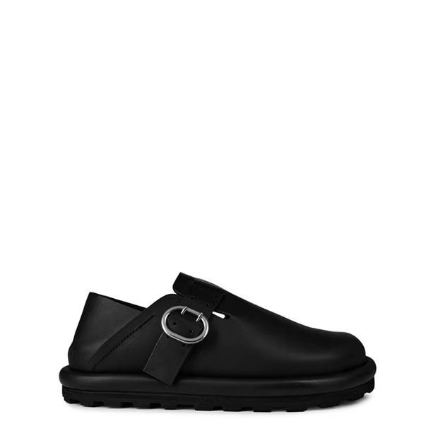 image of Jil Sander O1G2R1Mq0424 Leather Shoes In Black, Men's (Size 10)