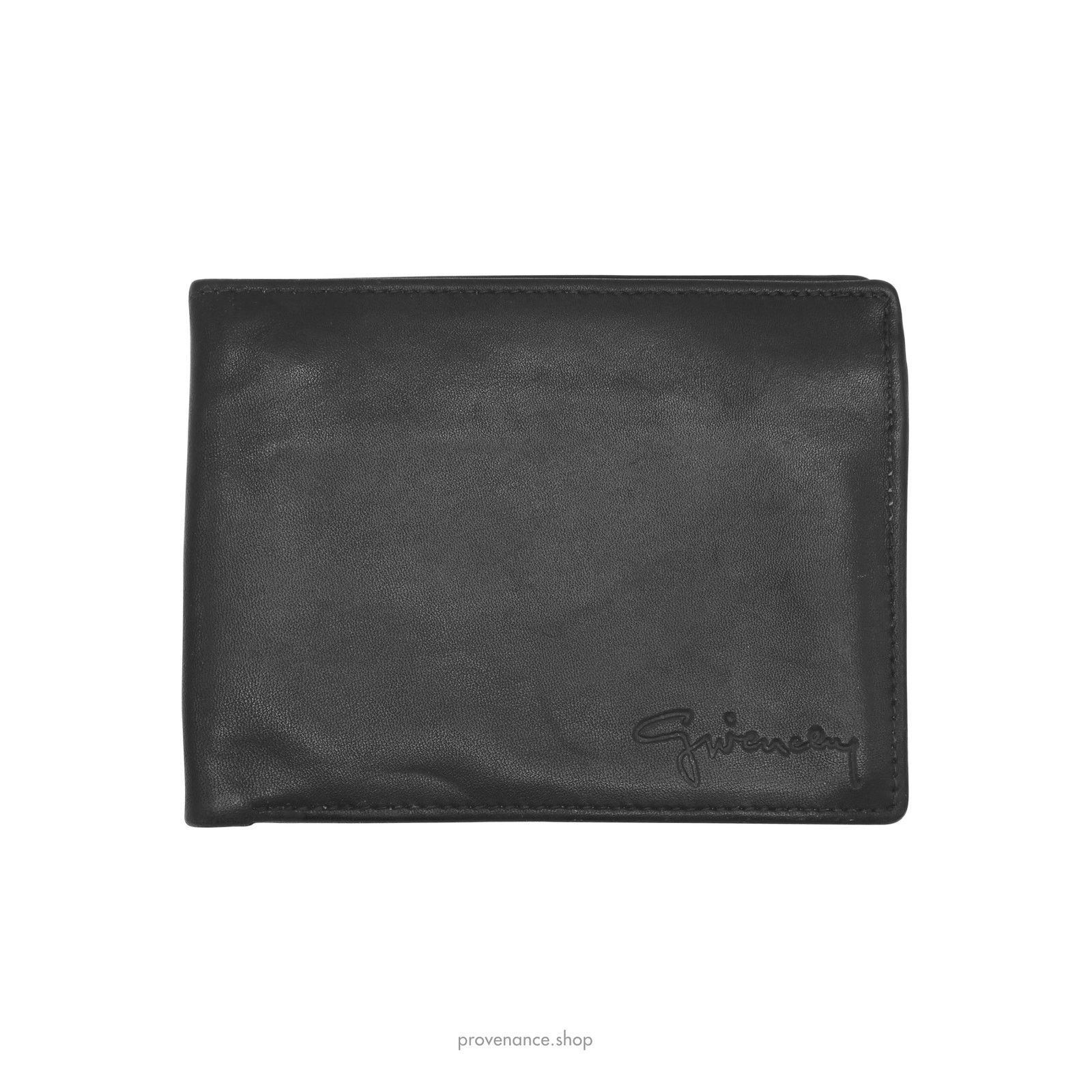Givenchy 🔴 Givenchy Bifold Wallet - Black Leather Size ONE SIZE - 1 Thumbnail