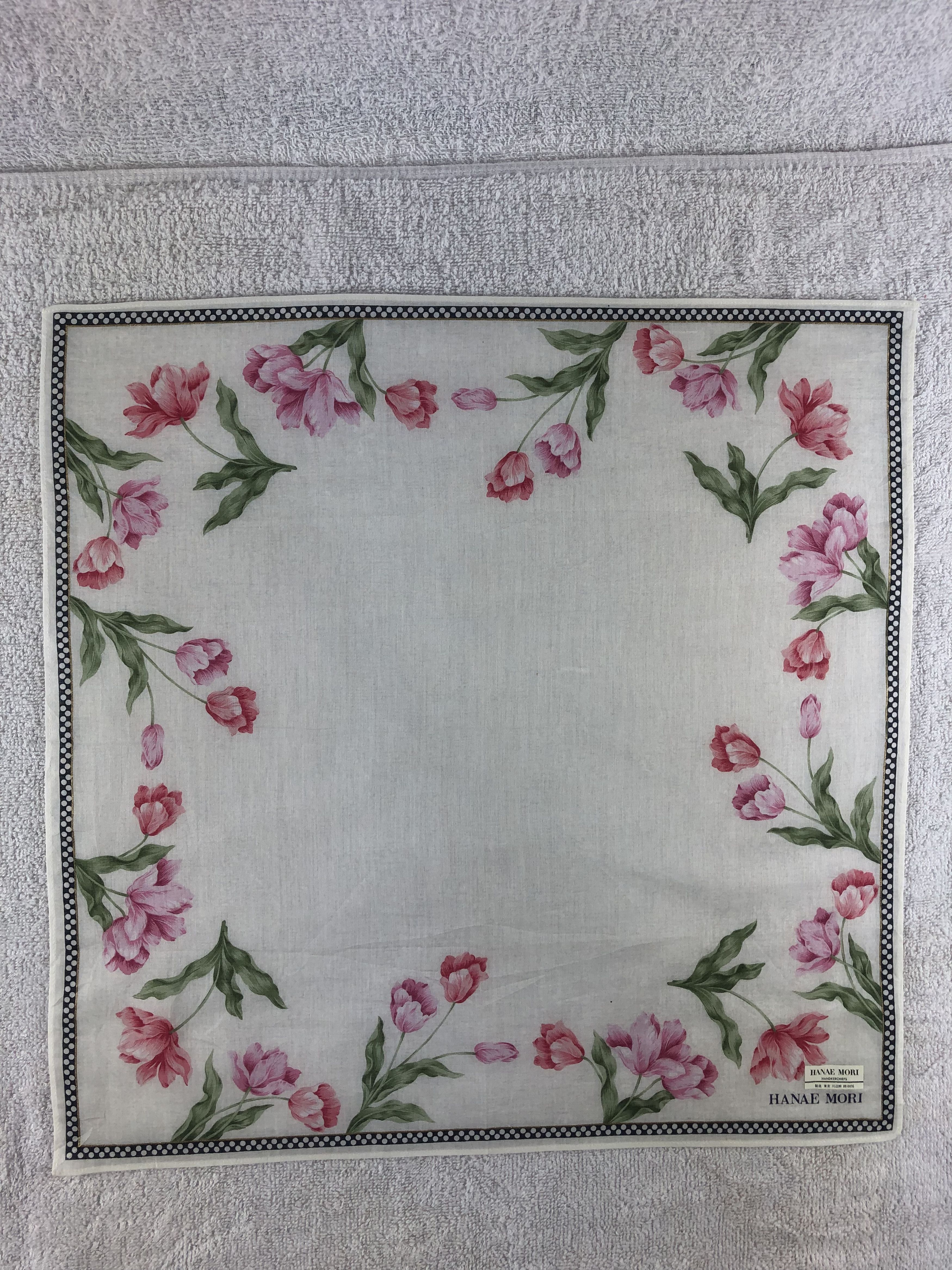 Hanae Mori Hanae Mori Handkerchief / Bandana / Neckerchief Size ONE SIZE - 3 Thumbnail