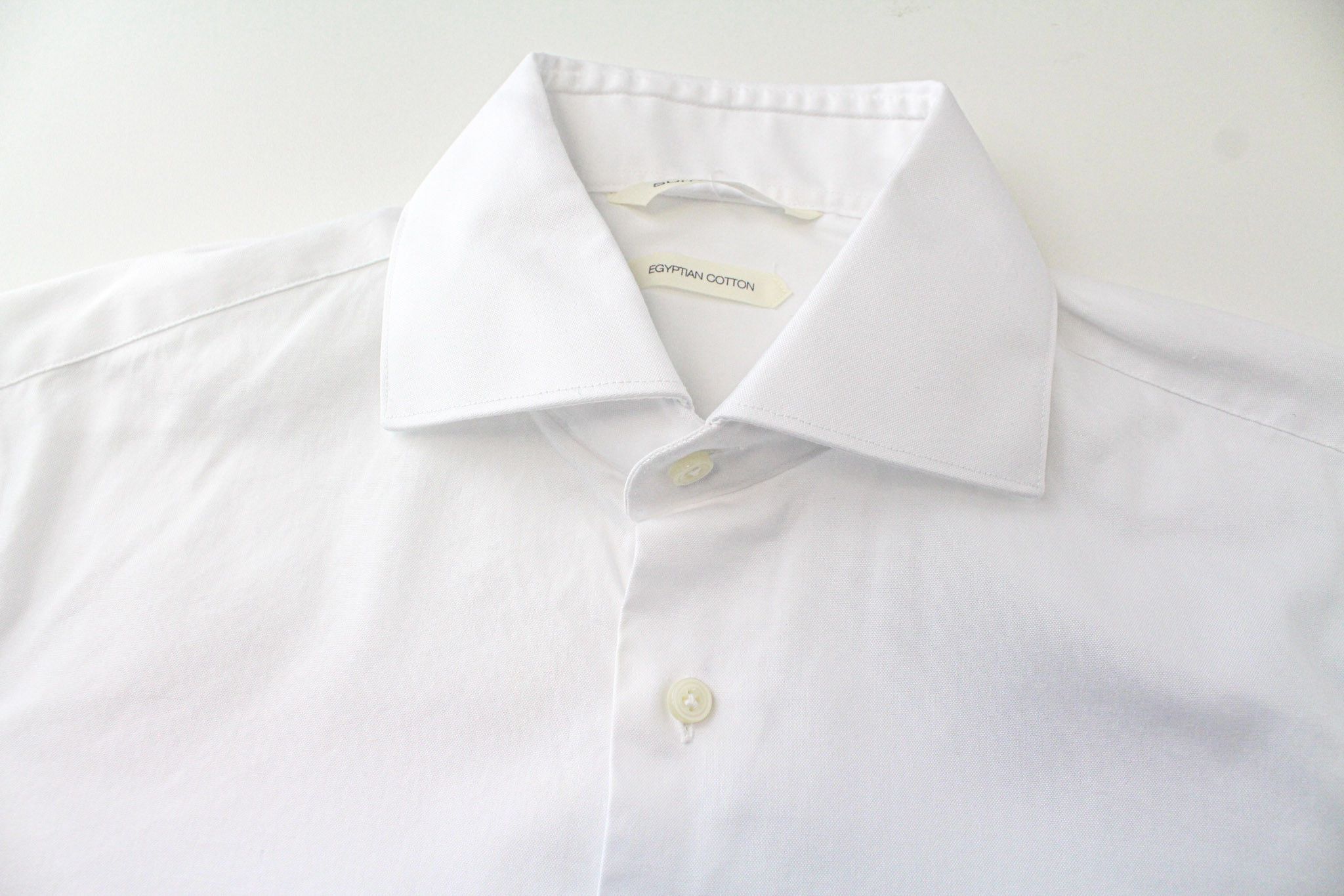 Suitsupply 37 Slim Cotton White Shirt 73691 Size US S / EU 44-46 / 1 - 3 Thumbnail