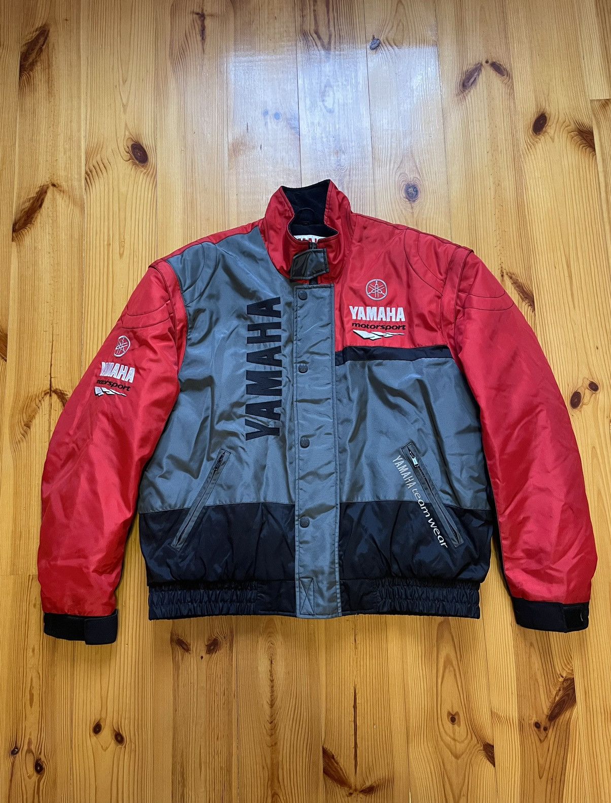 Vintage × Yamaha Yamaha Motorsport Racing Vintage Jacket + Vest 2 in 1 Size US XXL / EU 58 / 5 - 1 Thumbnail
