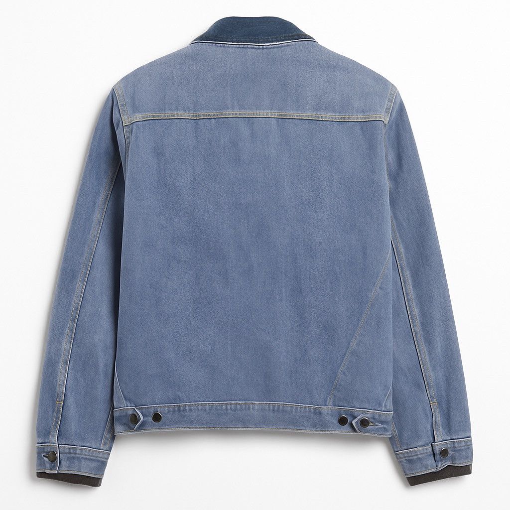 Japanese Brand Vintage SYNAPS Denim Work Jacket Japan Style Zip-Up Size US S / EU 44-46 / 1 - 2 Thumbnail