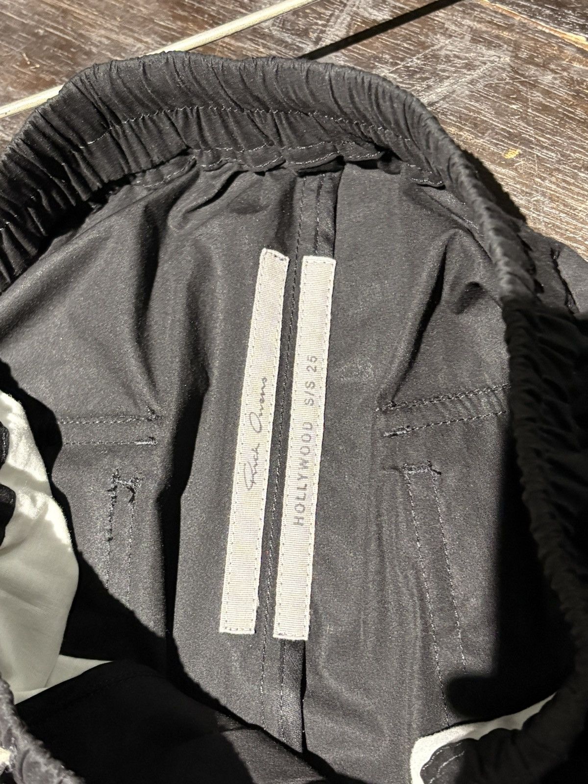 Rick Owens RICK OWENS DRAWSTRING SLIM LONG Size 48R - 5 Thumbnail