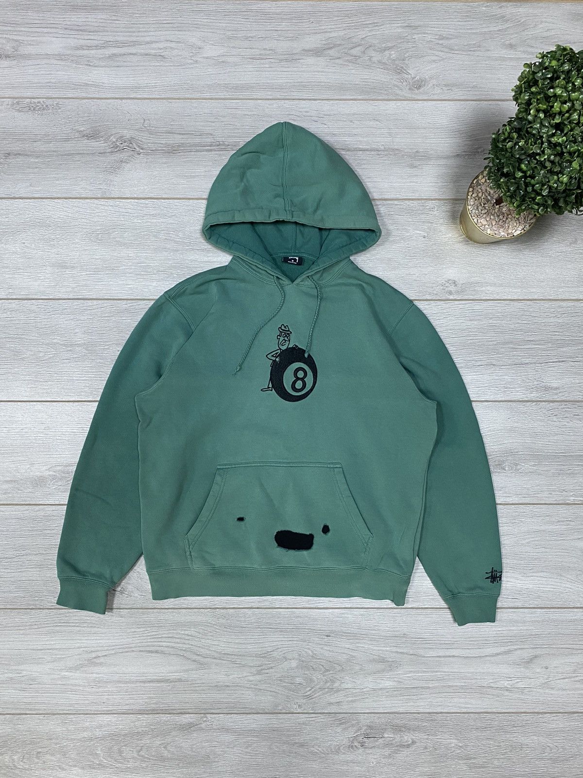 Vintage Stussy 8 ball vintage hoodie | Grailed