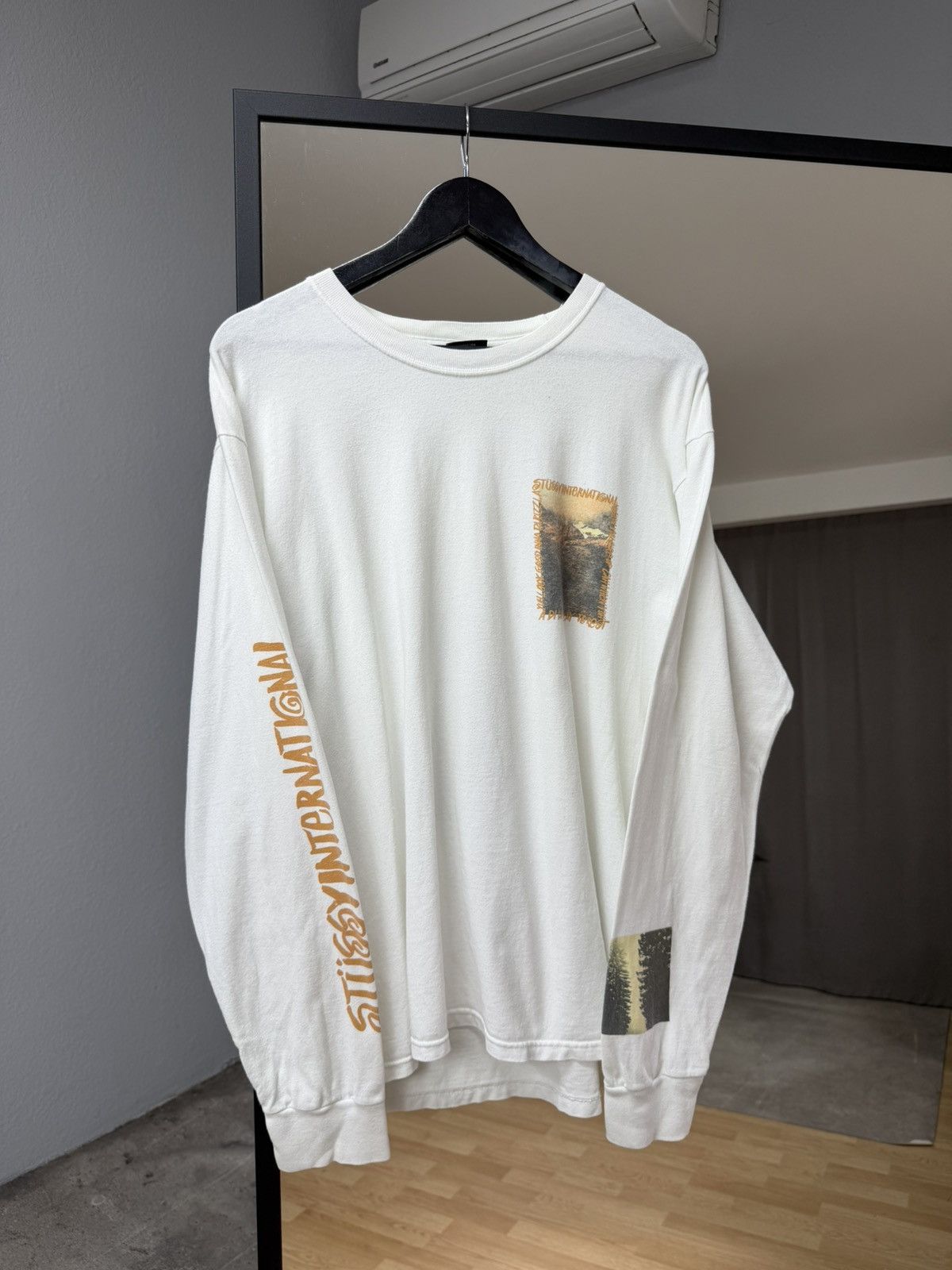 Stussy Vintage Stussy International Y2K Long Sleeve Big Logo Size US L / EU 52-54 / 3 - 2 Thumbnail