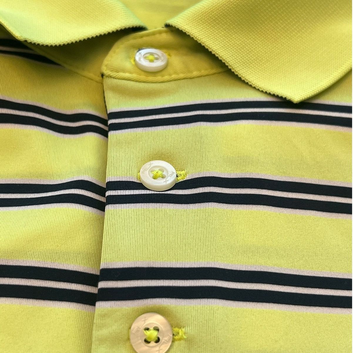 RLX Ralph Lauren RLX Ralph Lauren Golf Polo Tshirt Neon Yellow XXL Size US XXL / EU 58 / 5 - 3 Thumbnail
