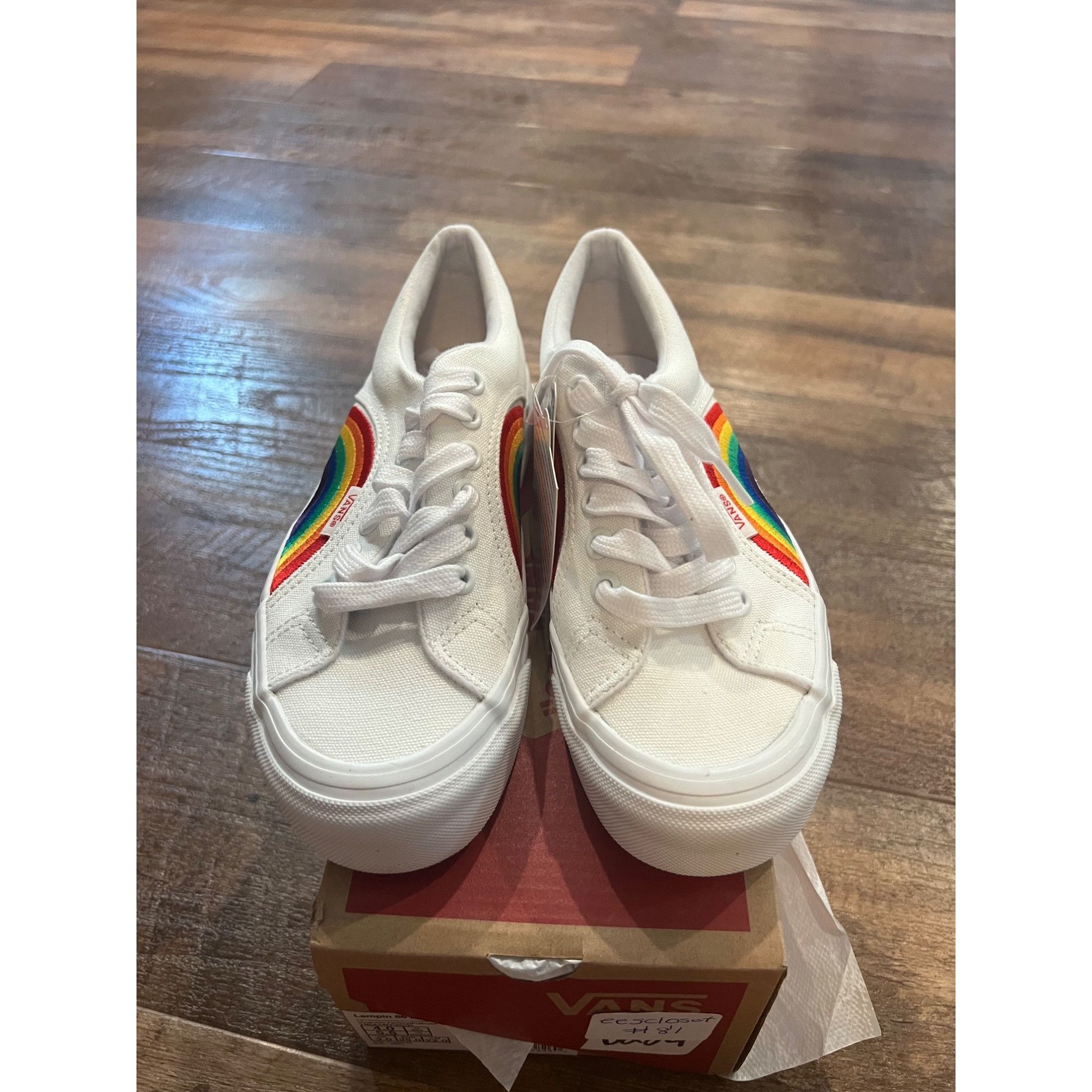 Vans Vans Lampin 86 DX Anaheim Factory Pride White Sz US Mens 4 W Size US 5.5 / IT 35.5 - 2 Thumbnail