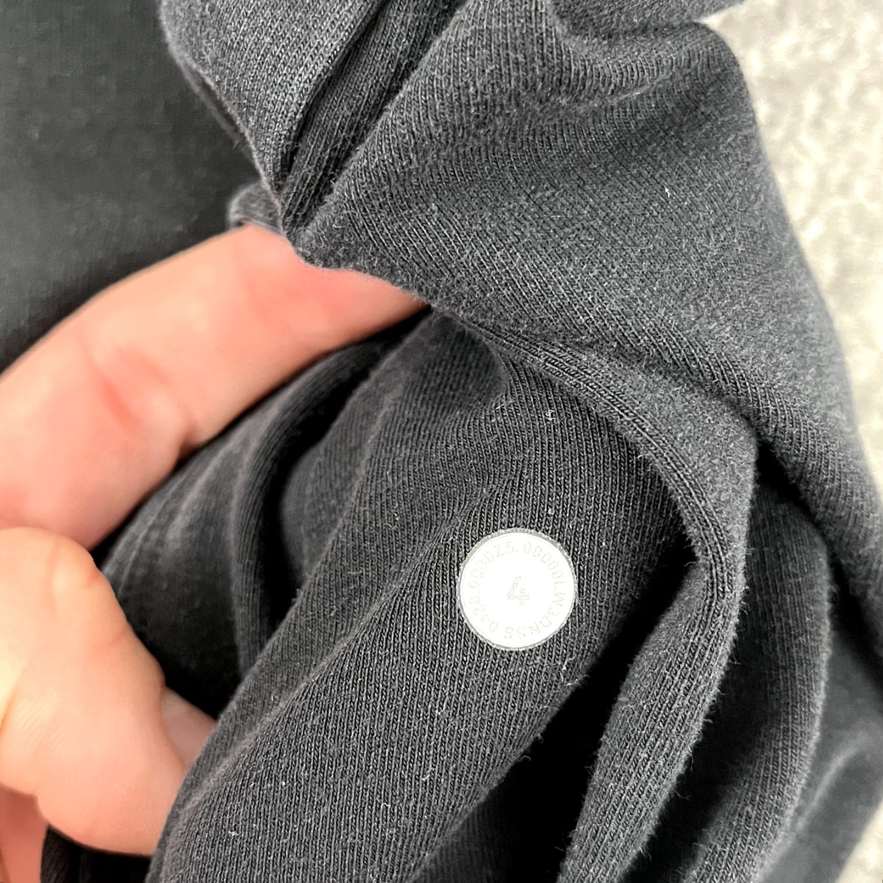 Lululemon LULULEMON Sweatshirt Womens Size 4 Faded Black Scuba Crew Neck Kangaroo Terry Shirt Womens Regular Black 90s? Size S / US 4 / IT 40 - 7 Thumbnail