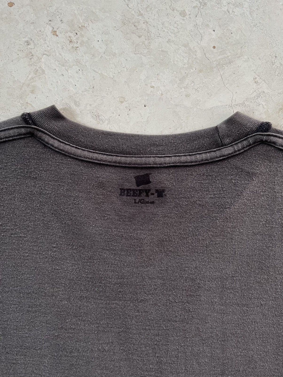 Vintage Vintage Sun Faded Hanes Inside-out Tee Size US M / EU 48-50 / 2 - 3 Thumbnail