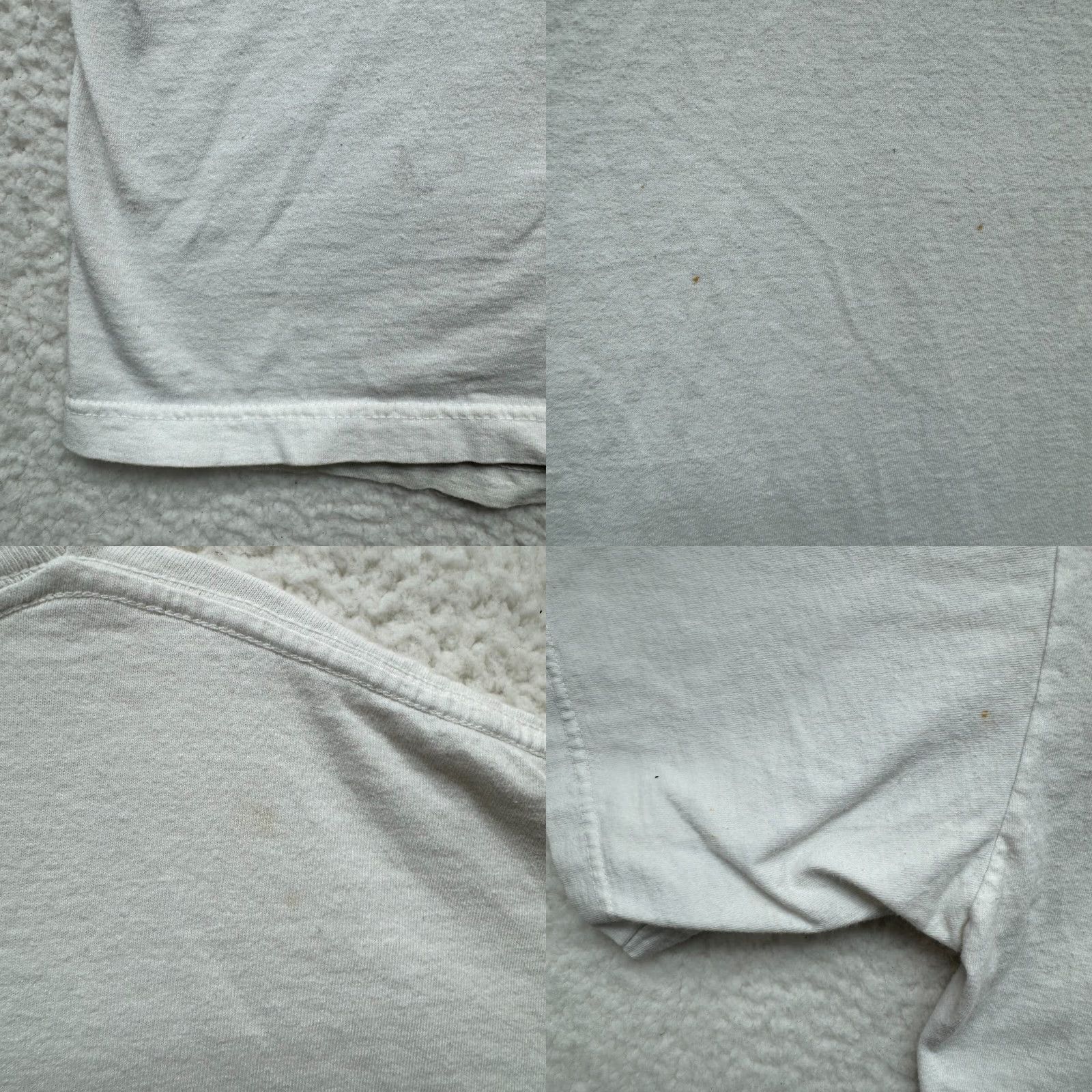Levi's VINTAGE Levi's Shirt XL White Logo Spellout Short Sleeve Crew Neck Skater Mens Size US XL / EU 56 / 4 - 8 Thumbnail