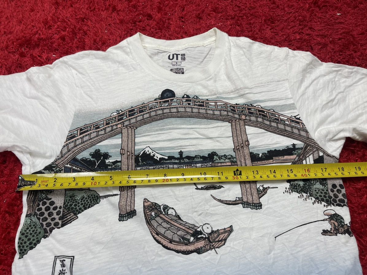 Japanese Brand × Uniqlo Hokusai Blue Uniqlo tshirt Size US S / EU 44-46 / 1 - 7 Thumbnail