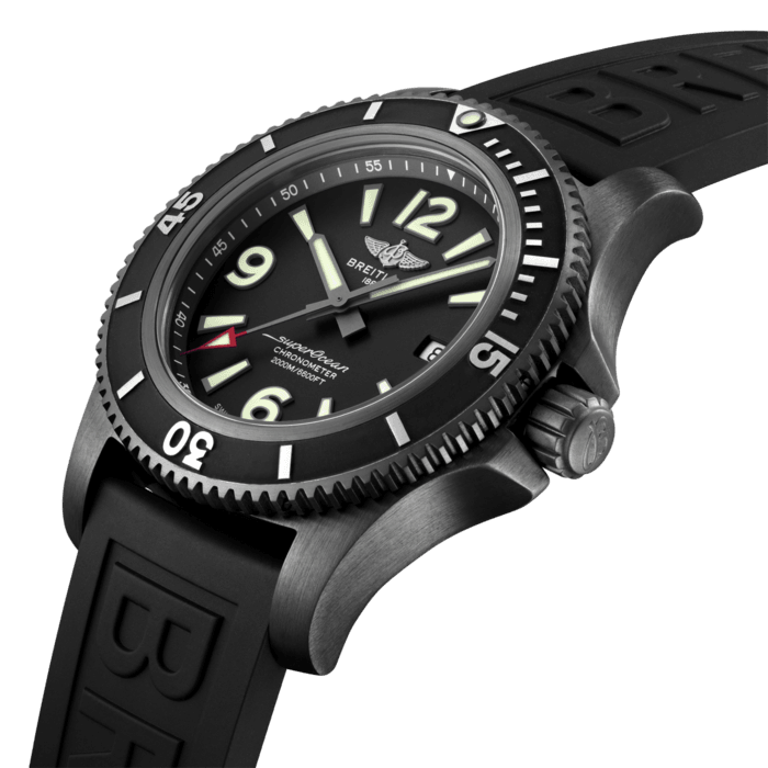 Breitling o1mt1gz0125 Size: OS / Superocean 46 Rubber Watch in Black Size ONE SIZE - 2 Thumbnail