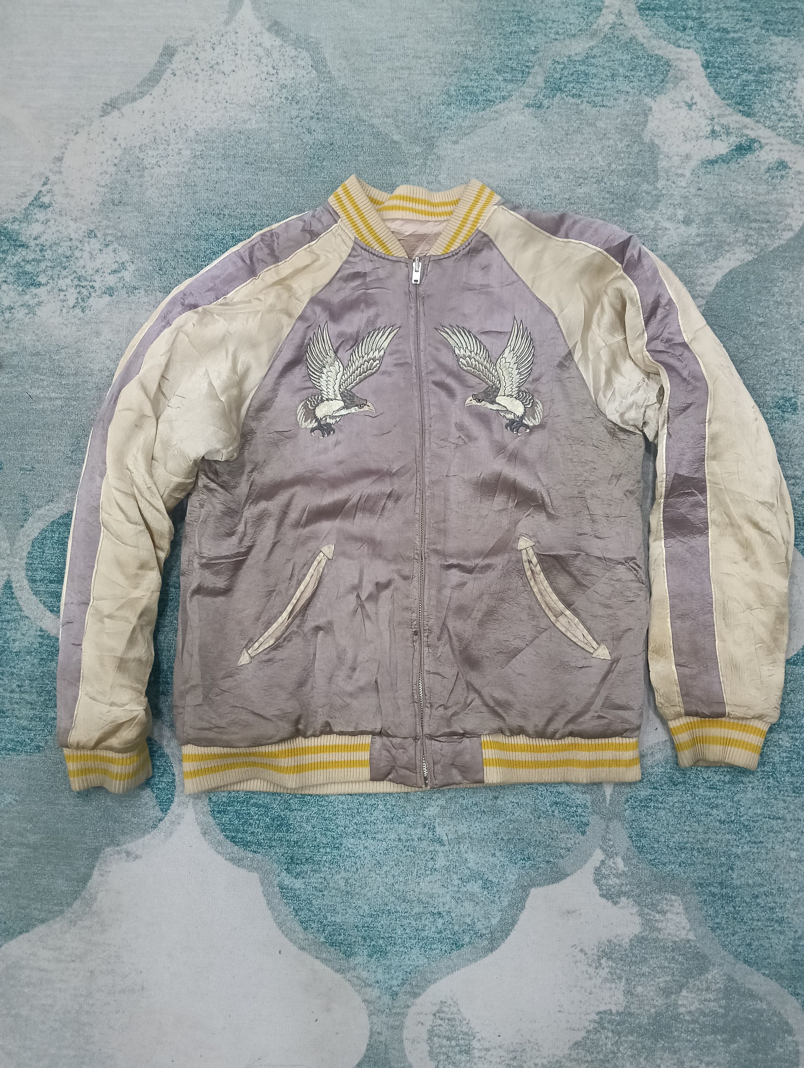 Takeo Kikuchi Vintage Sukajan Jacket Riversible Size US M / EU 48-50 / 2 - 2 Thumbnail