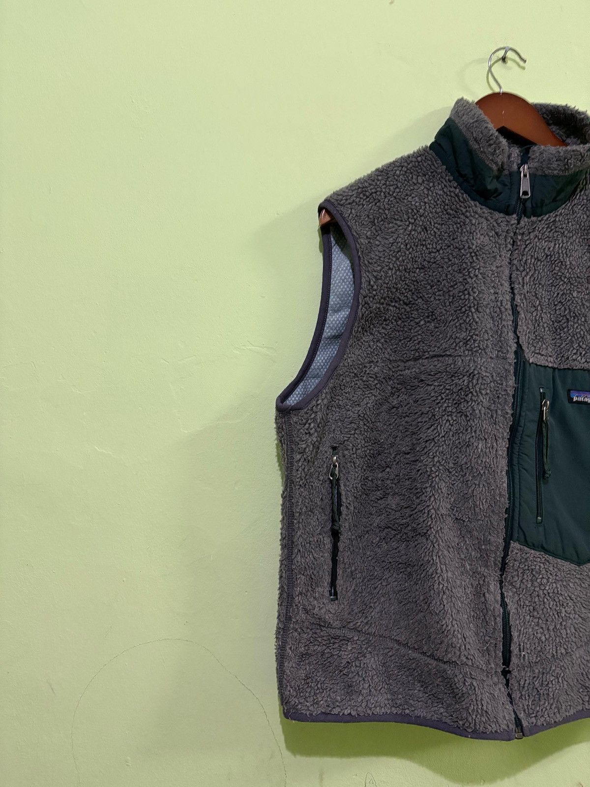 Patagonia Vintage Patagonia Vest Sherpa Fleece Design Size US L / EU 52-54 / 3 - 2 Thumbnail