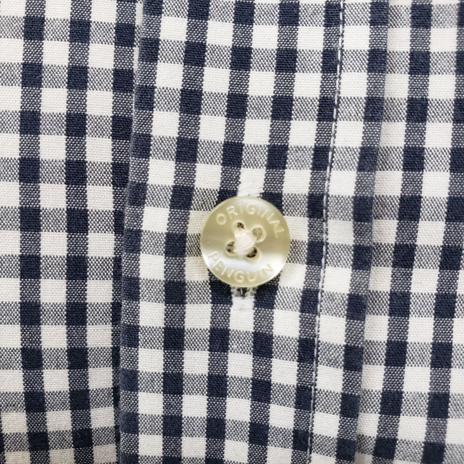 Original Penguin Penguin Heritage Roll Tab Short Cuff Sleeve Shirt Slim fit L Size US L / EU 52-54 / 3 - 9 Thumbnail