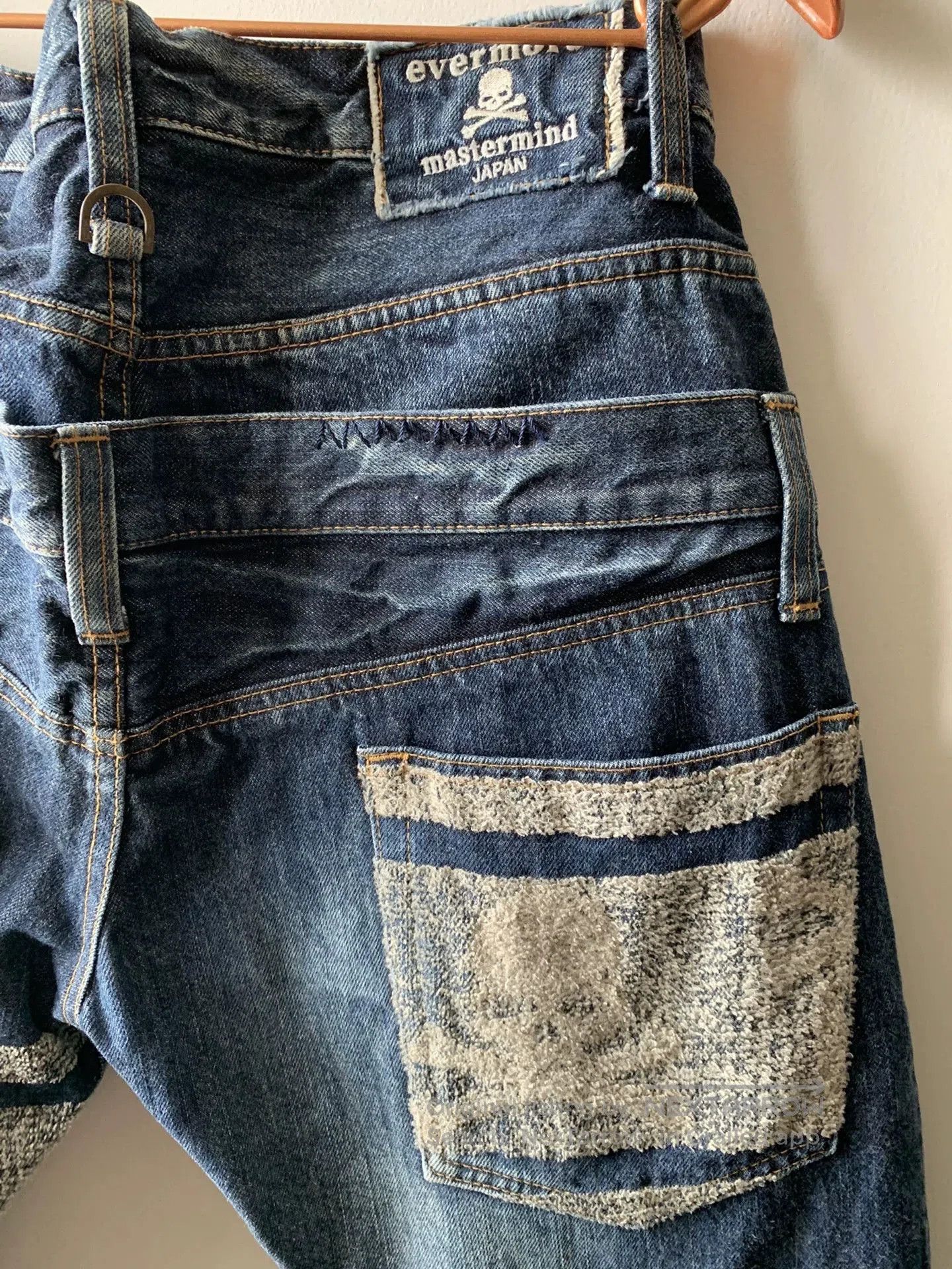 Mastermind Japan mastermind Japan Water Washed Denim Pants. Size US 34 / EU 50 - 4 Thumbnail