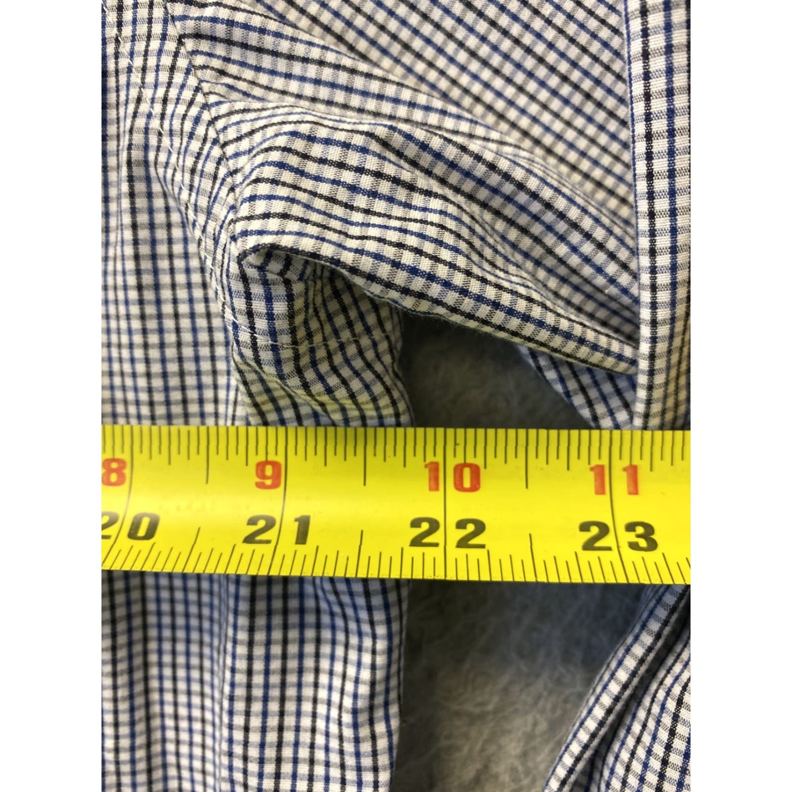 Croft & Barrow CROFT & BARROW Shirt Mens 16 32/33 Blue Button Up Dress Shirt Long Sleeve Collared Cotton Blend Non-Iron Regular Mens 95-53 Size US L / EU 52-54 / 3 - 4 Thumbnail