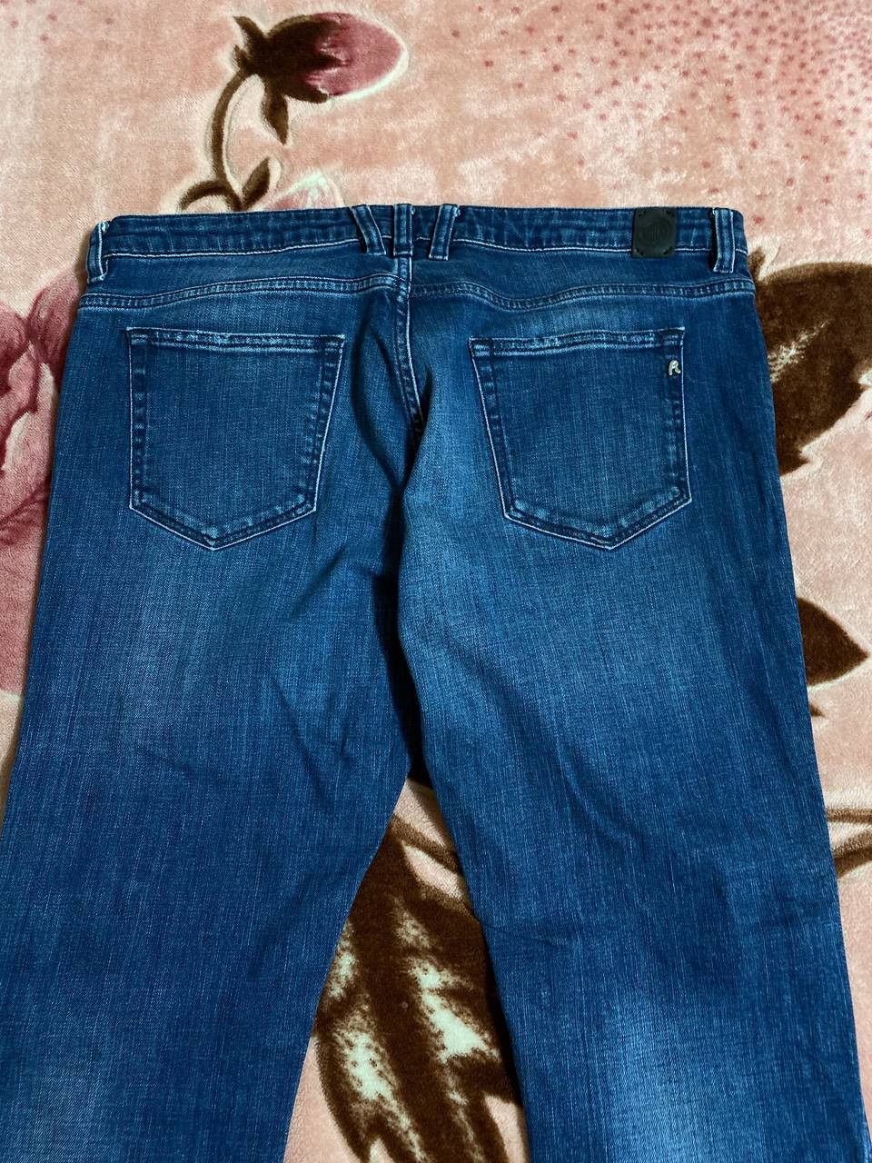 Japanese Brand Vintage Dirty Baggy Faded Jean Japan Avant Garde Style Size US 32 / EU 48 - 20 Thumbnail