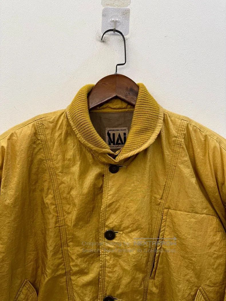 Issey Miyake Issey Miyake Padded Shoulder Silhouette Nylon Jacket Size US M / EU 48-50 / 2 - 2 Thumbnail