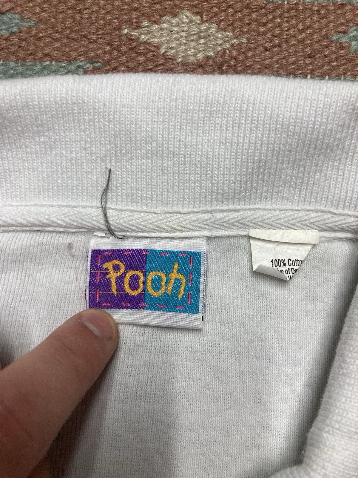 Vintage sleeveless polo shirt vest Winnie the Pooh Disney women L/XL Size L / US 10 / IT 46 - 3 Thumbnail
