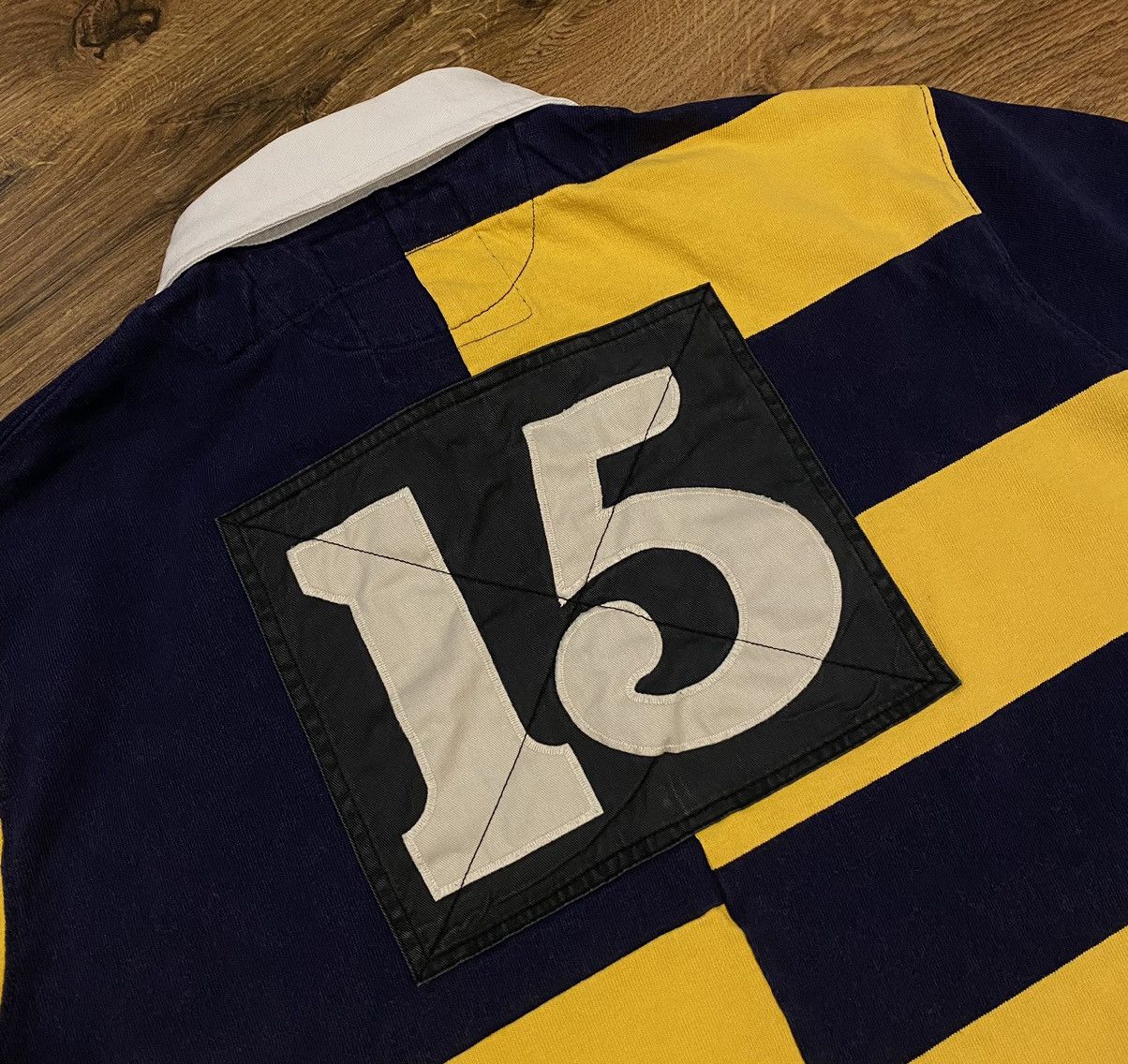 Polo Ralph Lauren Polo Ralph Lauren Polo Bear Rugby L/S x Vintage x Streetwear Size US XL / EU 56 / 4 - 5 Thumbnail
