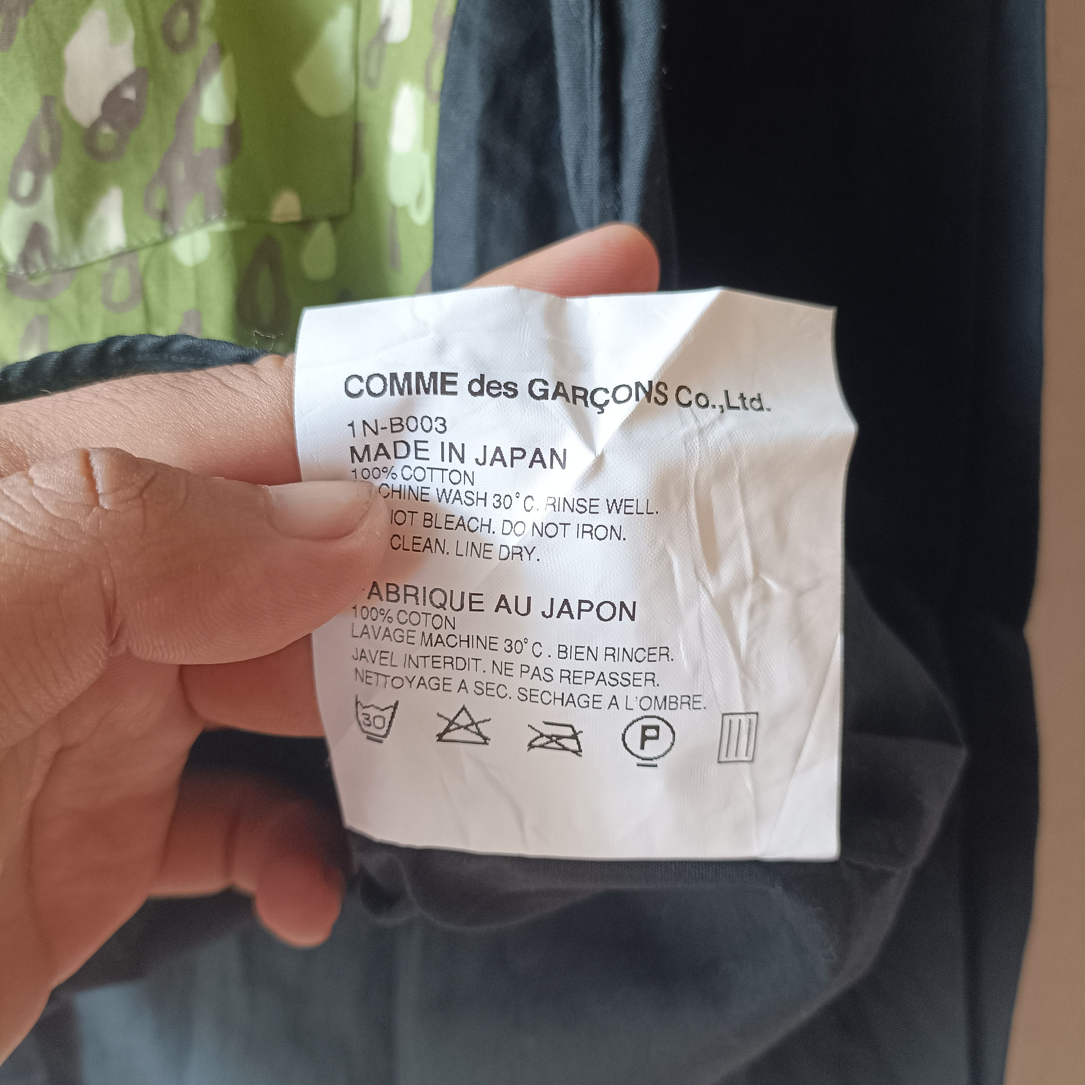 Comme des Garcons Ad 2014 Comme Des Garcons Black Shirt Size XS / US 0-2 / IT 36-38 - 9 Thumbnail