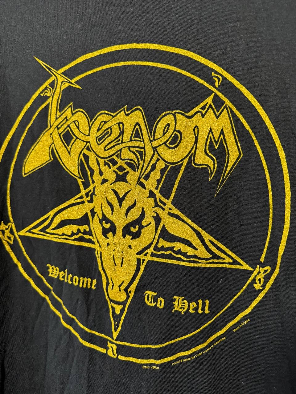 Band Tees × Vintage Vintage 2001 Venom Welcome To Hell Band Tee XL Heave Metal Size US XL / EU 56 / 4 - 7 Thumbnail