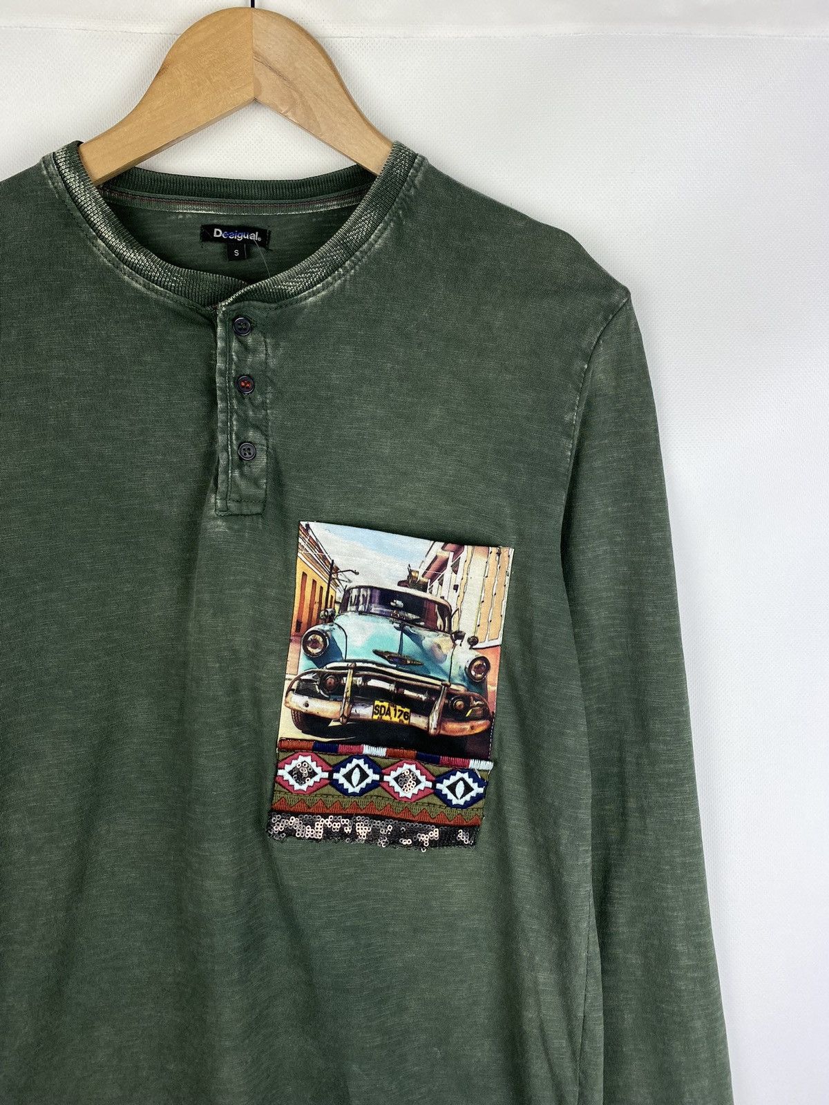 Desigual Desigual men’s long sleeve t shirt size S style 19WMTK61 Size US S / EU 44-46 / 1 - 5 Thumbnail