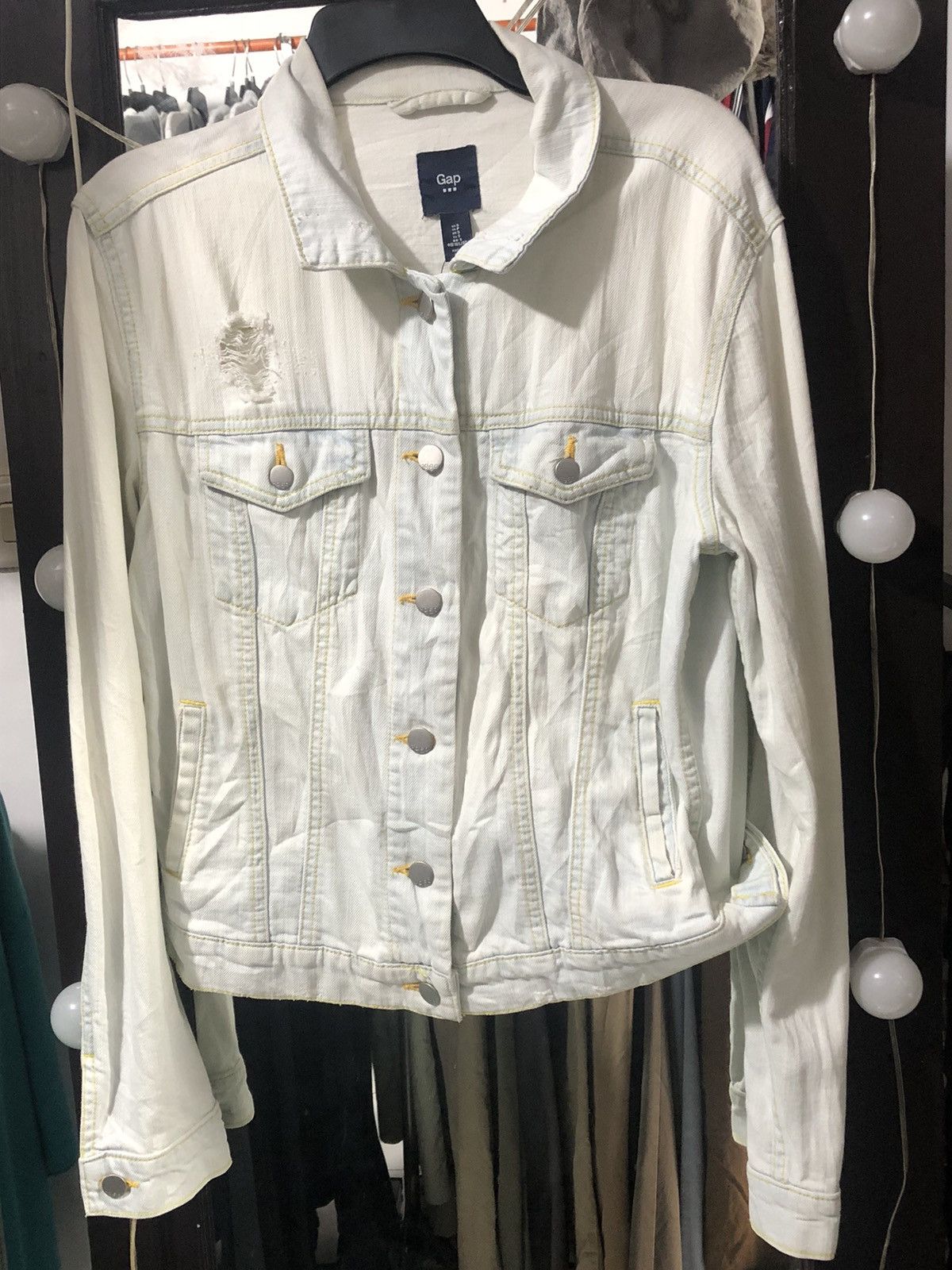 Gap × Vintage VTG x GAP x DENIM JACKET Size US S / EU 44-46 / 1 - 1 Thumbnail