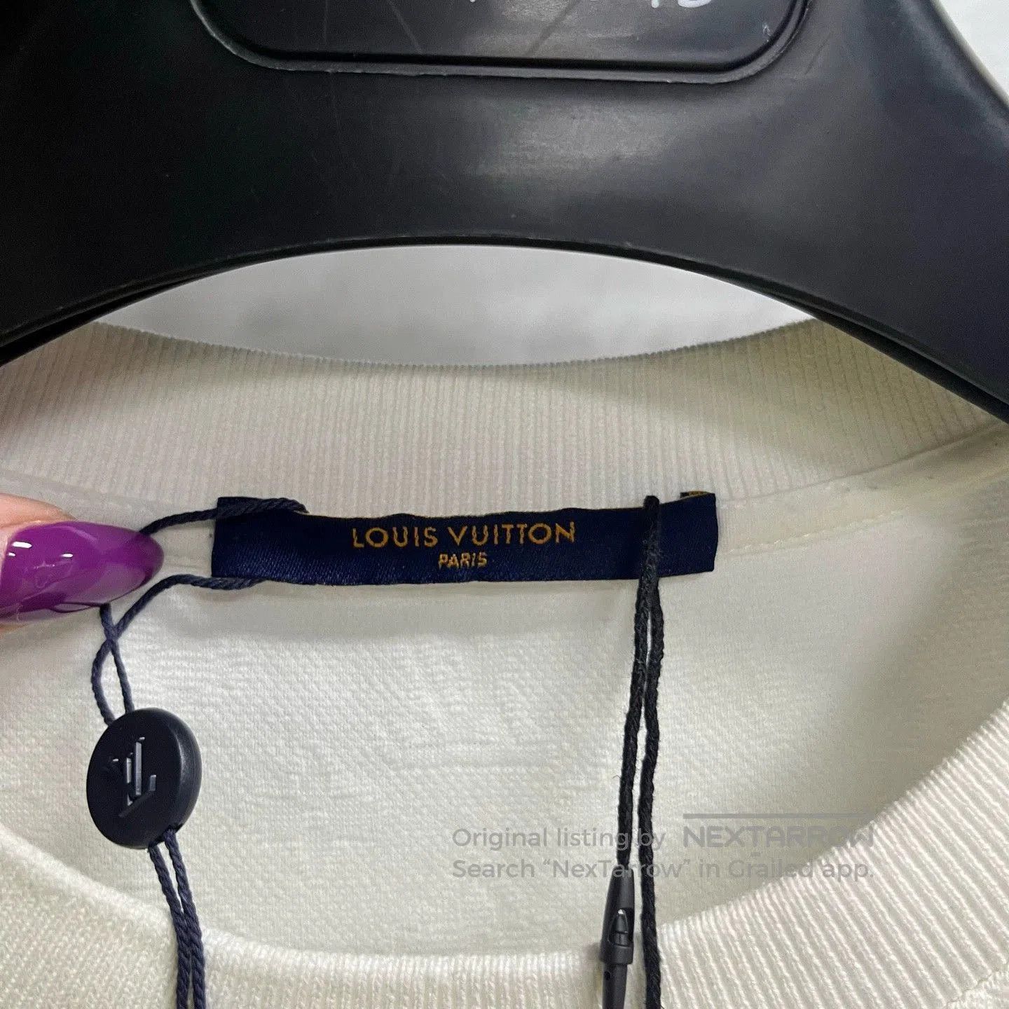 Louis Vuitton louis vuitton white short sleeve t. Size US M / EU 48-50 / 2 - 2 Thumbnail