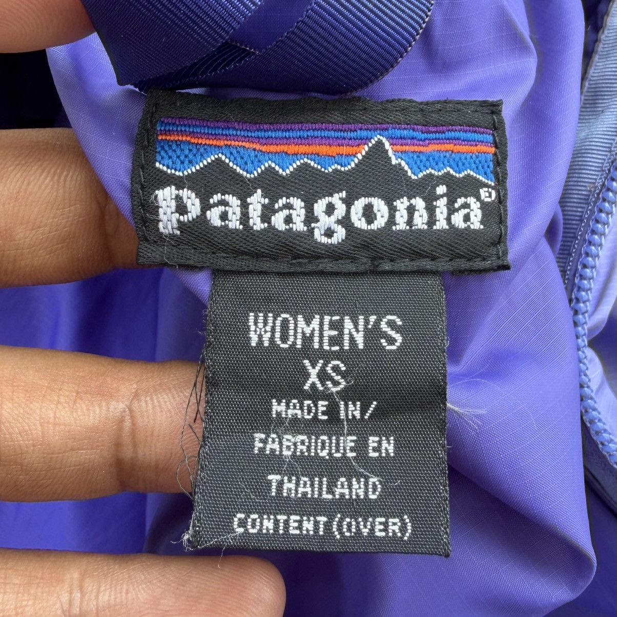 Patagonia Patagonia Purple Puffer Hooded Jacket Size XS / US 0-2 / IT 36-38 - 18 Thumbnail