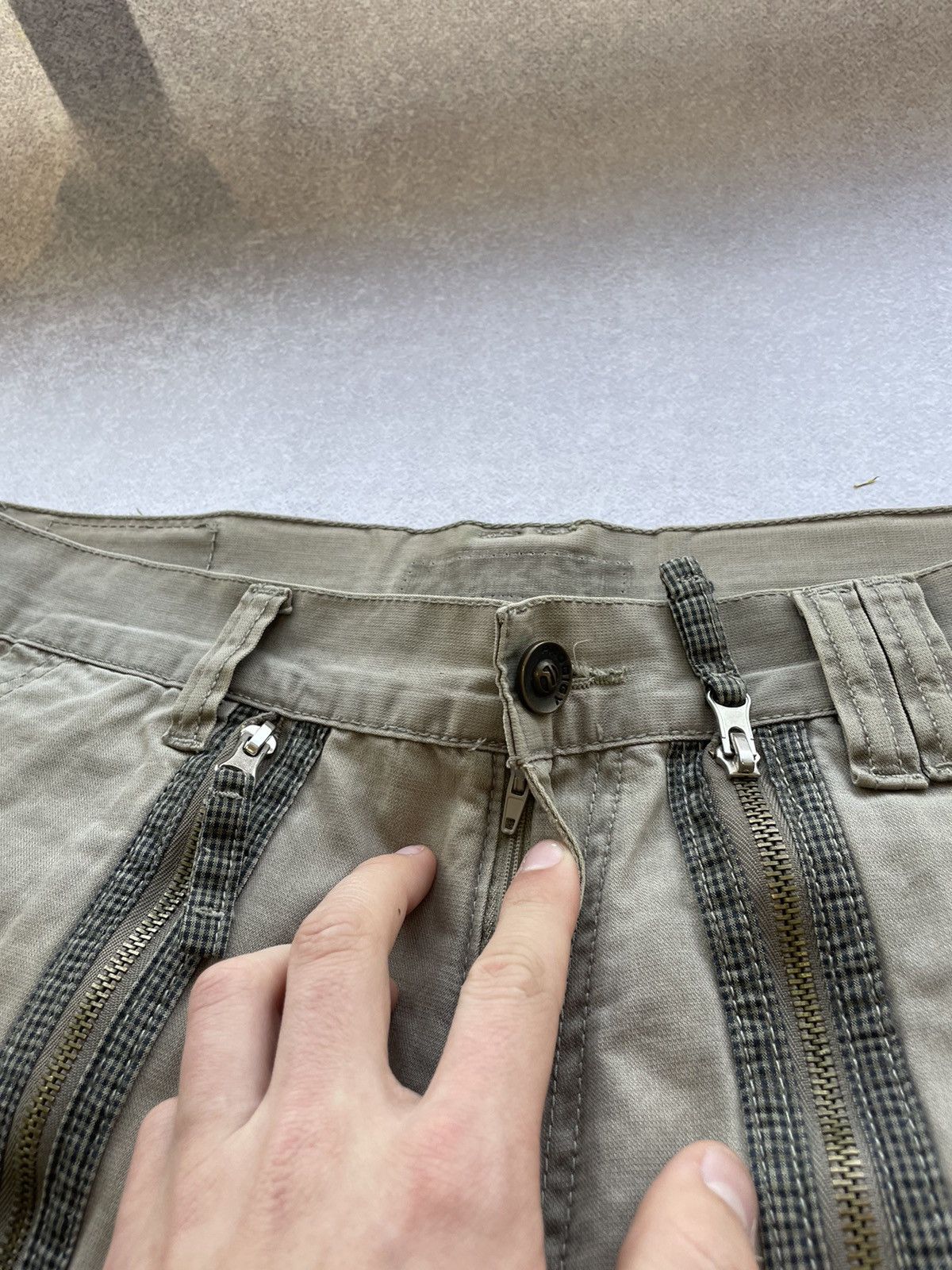 Other Jeans Dirty Pants faded crash denim thrashed y2k distressed Size US 36 / EU 52 - 9 Thumbnail