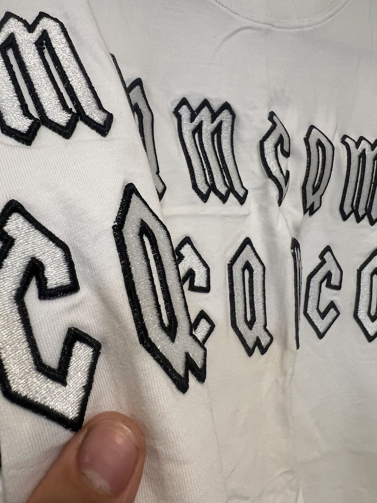 Alexander McQueen × McQ Alexander McQueen McQ Alexander McQueen Gothic Font Tee Size US L / EU 52-54 / 3 - 3 Thumbnail